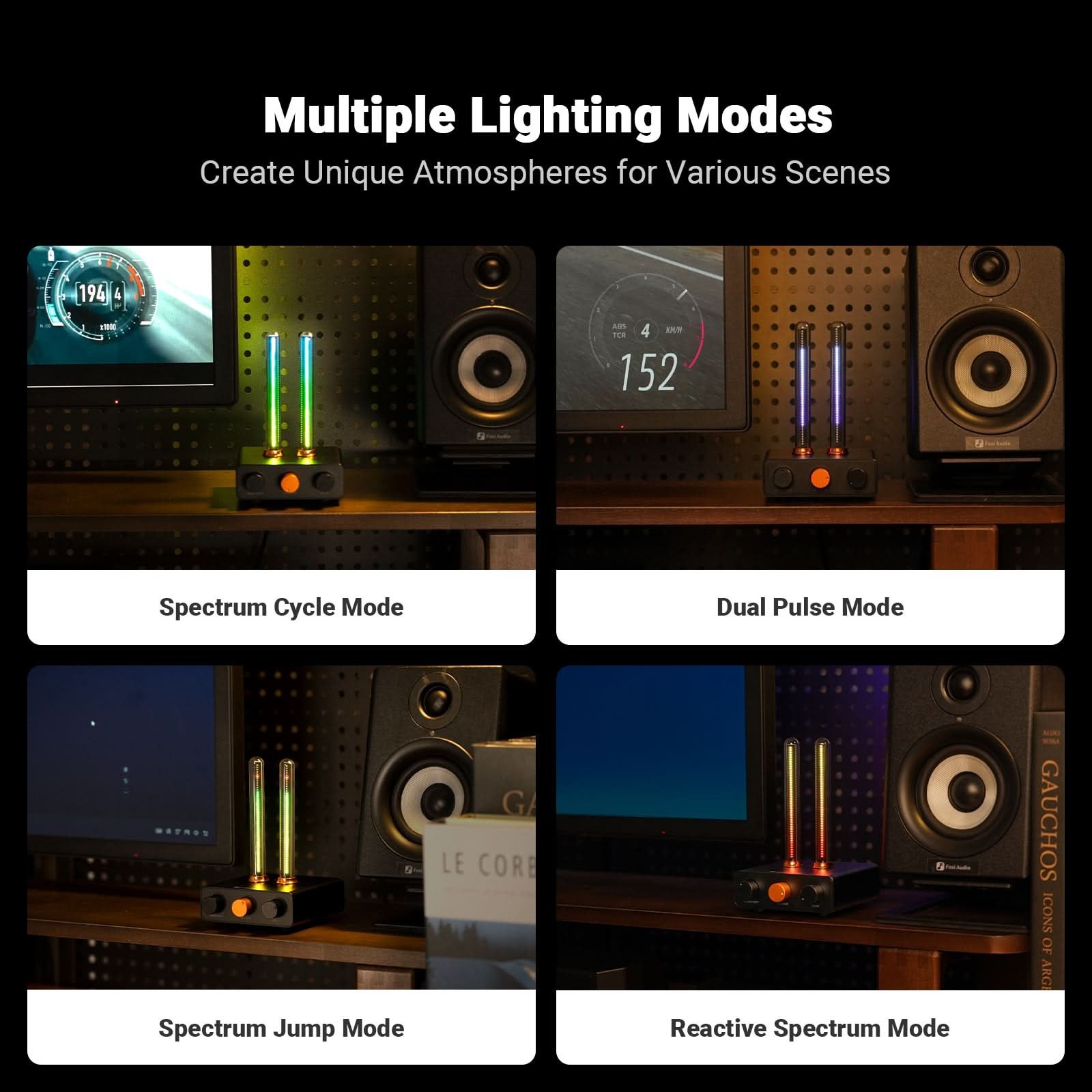 Fosi Audio AH-01A Music Visualizer Light gallery 2