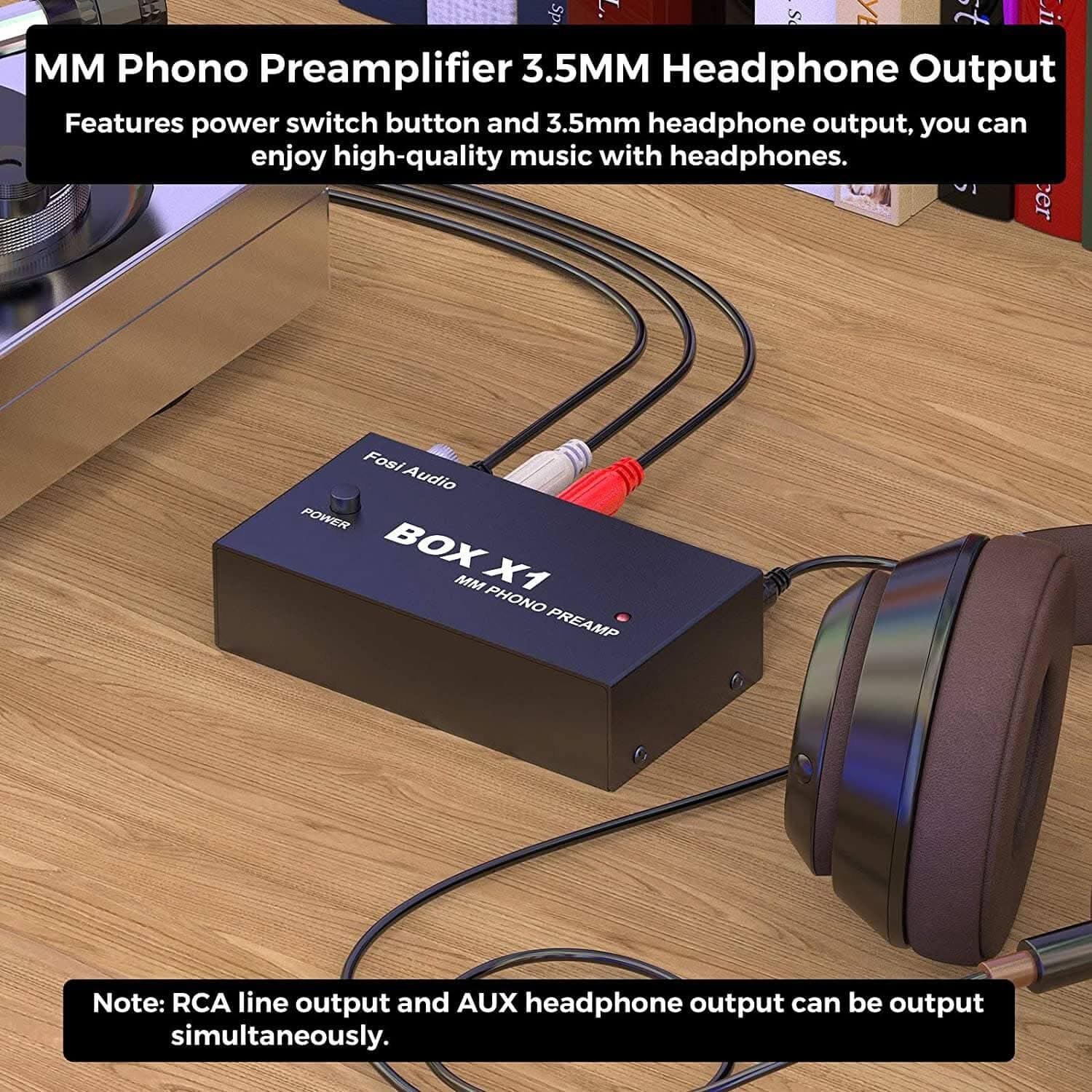 Fosi Audio Box X1 MM Phono Preamplifier gallery 2