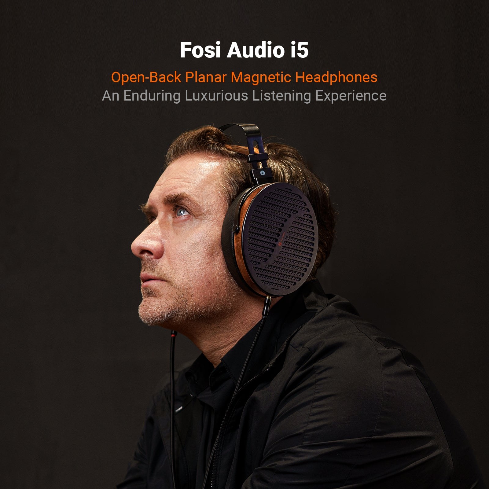 Fosi Audio i5 Open-Back Planar Magnetic Headphones gallery 1