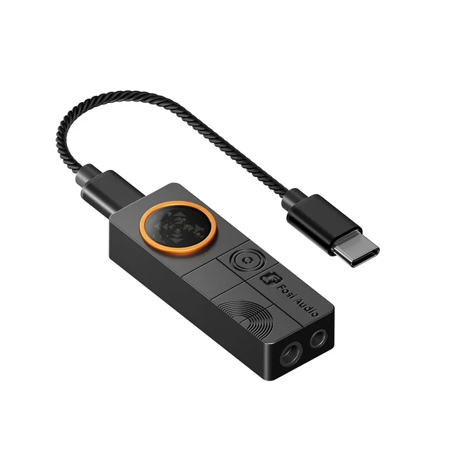 Fosi Audio DS3 Mini USB DAC/Headphone Amp, Silver