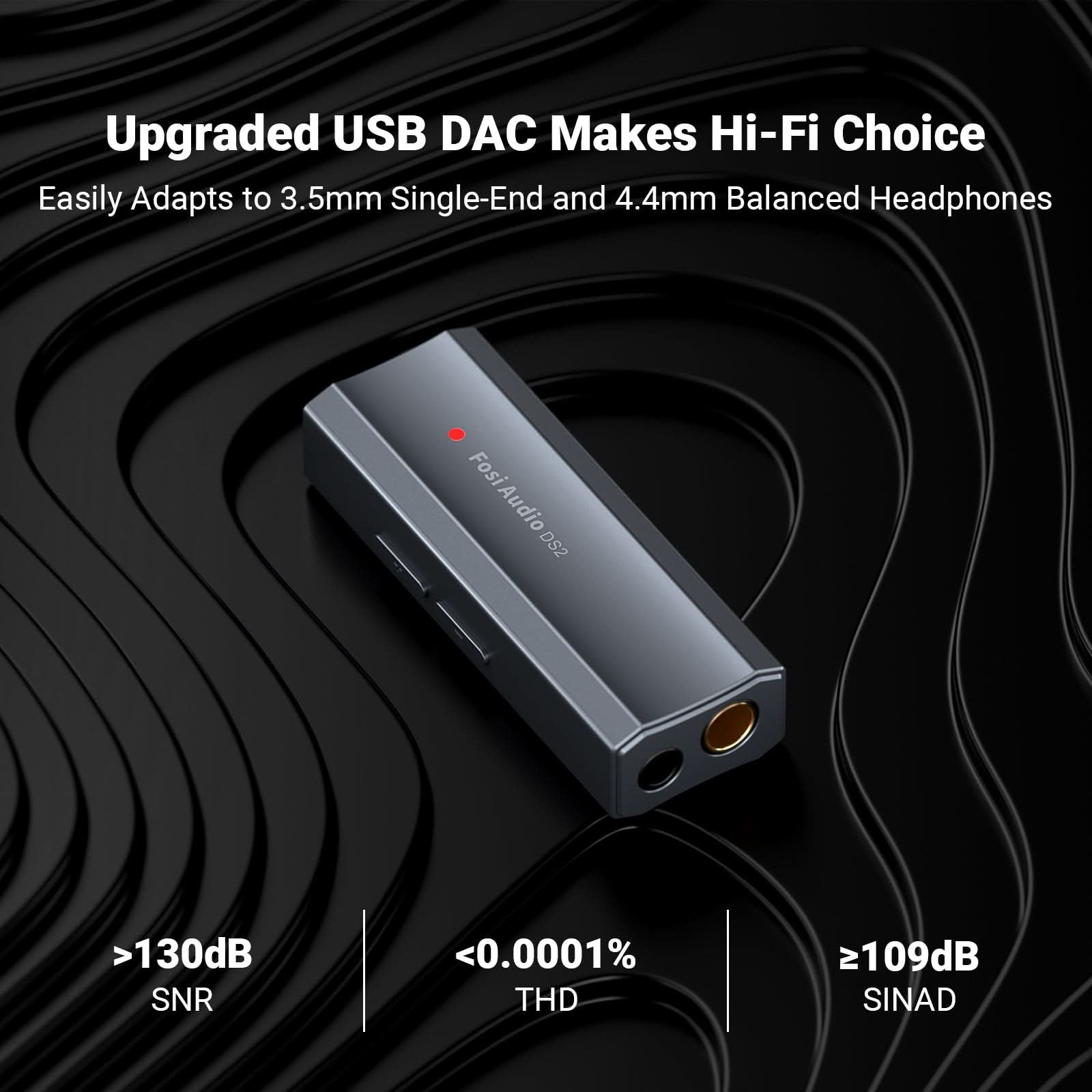Fosi Audio DS2 Mini USB DAC/Headphone Amp gallery 2