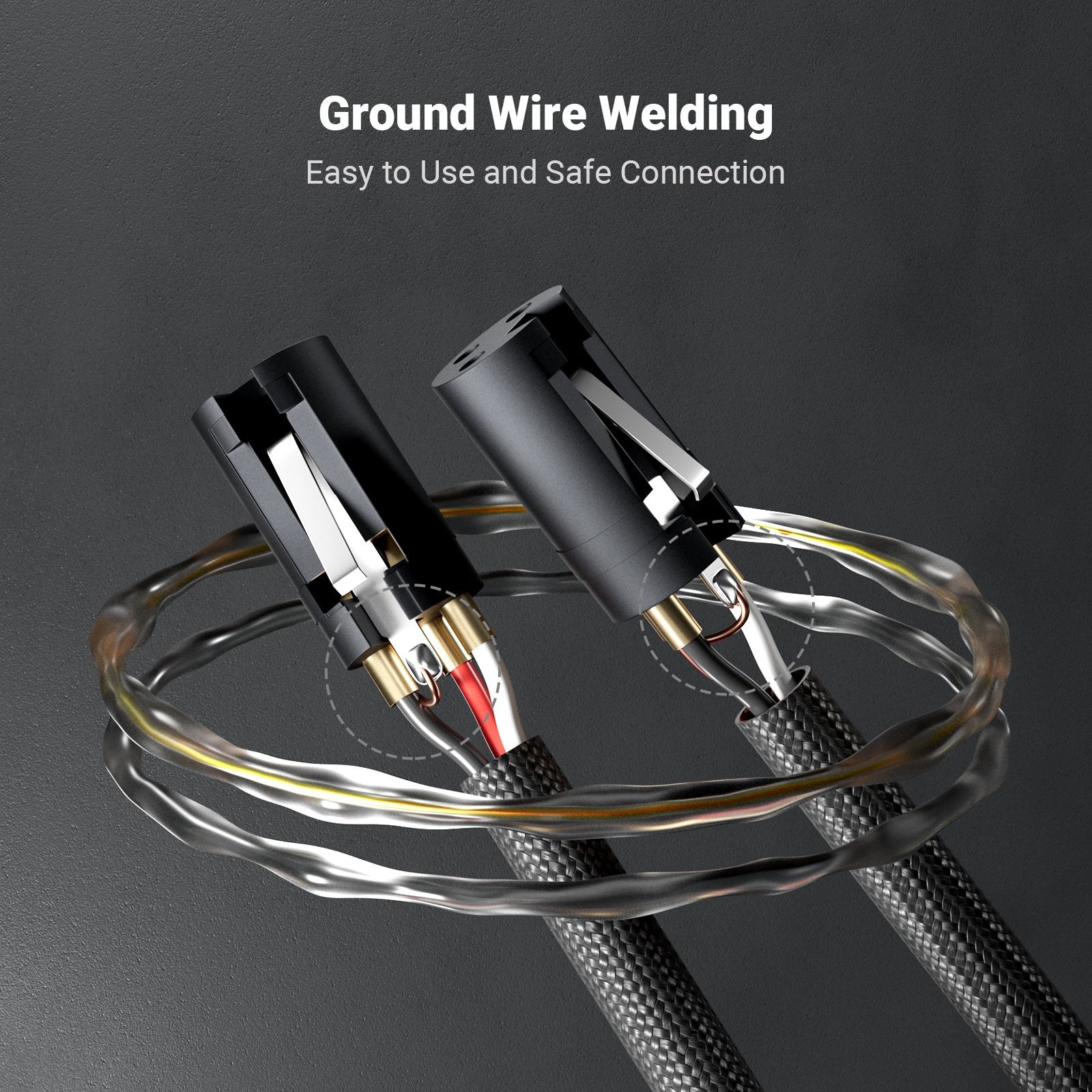 Fosi Audio XLR Cable Pair, 1.2m gallery 4