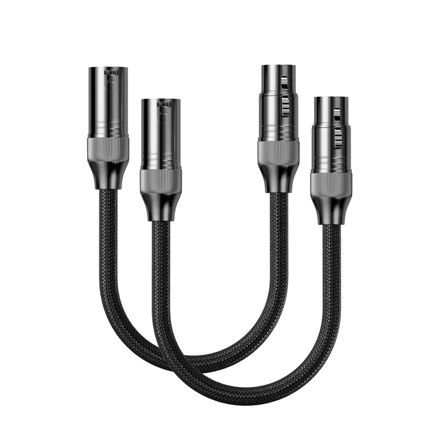 Fosi Audio XLR Cable Pair, 1.2m