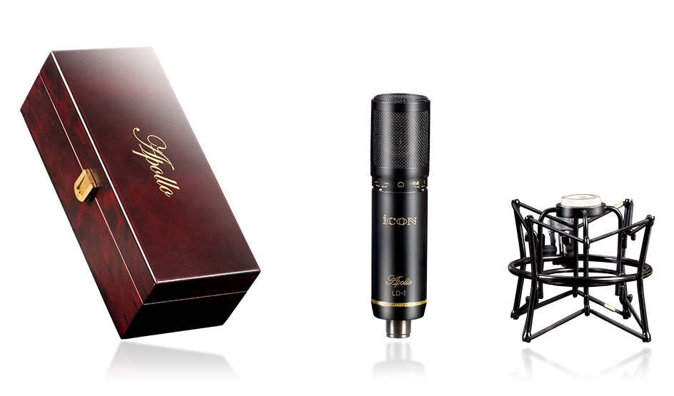 iCON Pro Audio Apollo Condenser Microphone with shock mount (Large Diaphragm) gallery 3