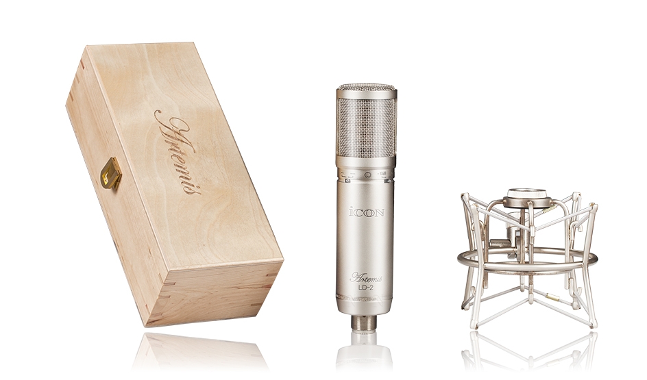 iCON Pro Audio Artemis Condenser Microphone with shock mount (Large Diaphragm) gallery 3