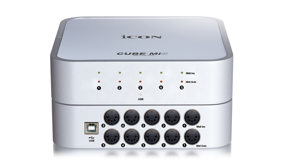 iCON Pro Audio CubeMi 5 - 5in 5out MIDI Interface gallery 1