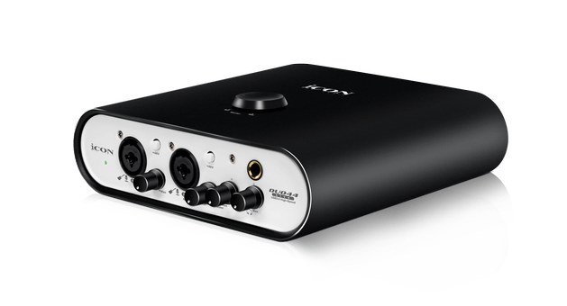 iCON Pro Audio Duo44 Dyna 4x4 USB Recording Interface w/ 127dB Dynamic Range
