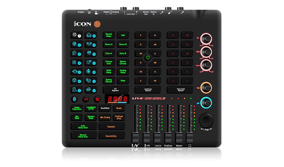 iCON Pro Audio Live Console - Live streaming mixer /interface gallery 3