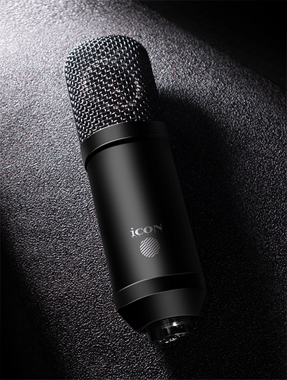 iCON Pro Audio M5 Large Diaphragm Studio Condenser Microphone w/ Shock Mount gallery 2