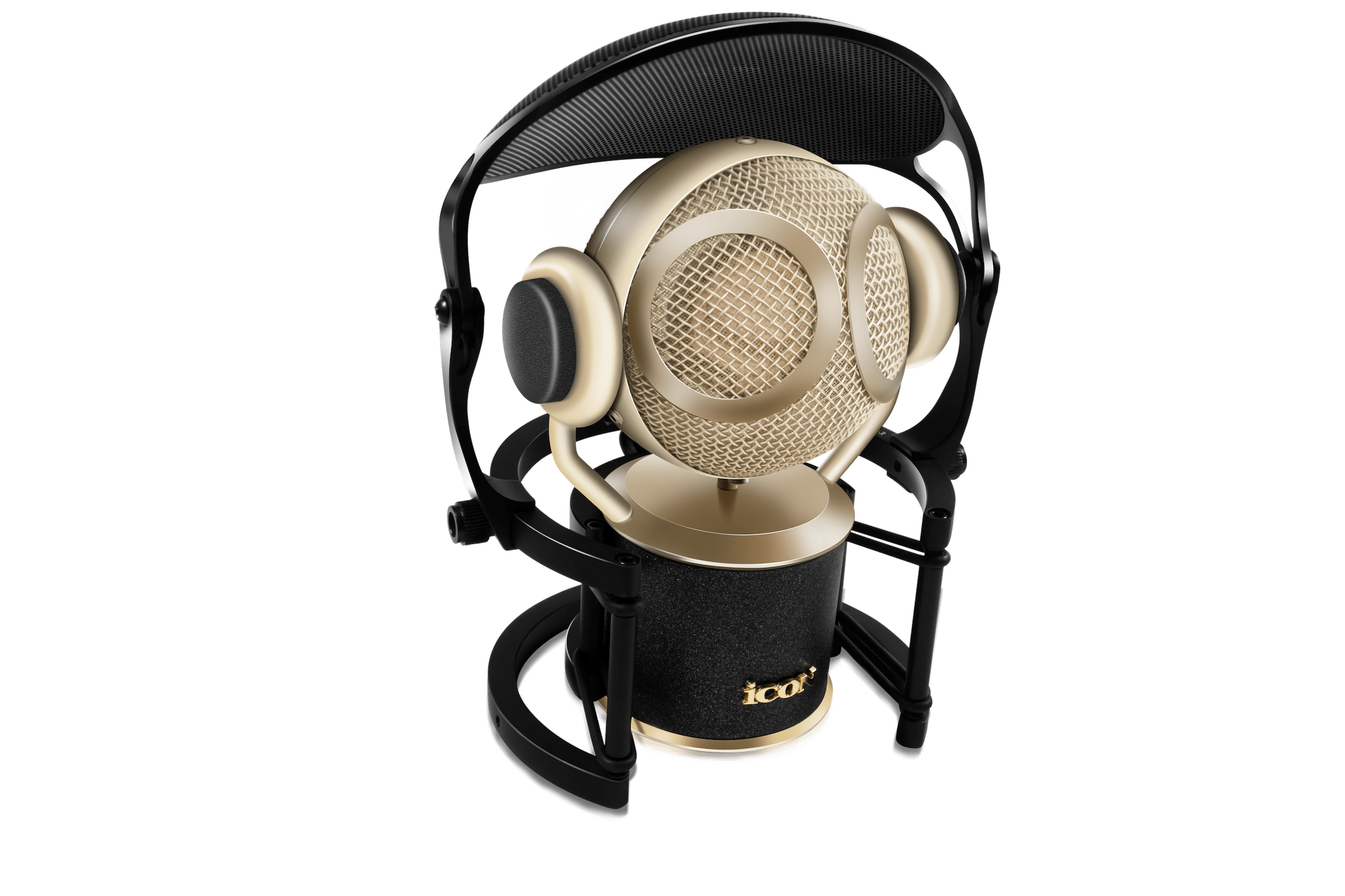 iCON Pro Audio Martian Condenser Microphone with shock mount (Large Diaphragm)