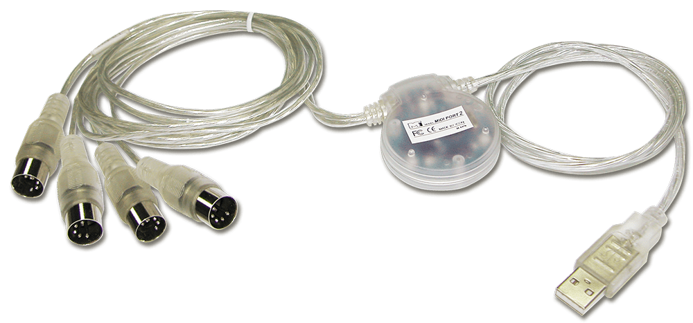 iCON Pro Audio MidiPort 2 - 2in 2out MIDI Interface