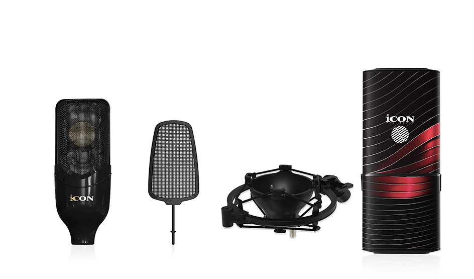 iCON Pro Audio Nova Condenser Microphone with shock mount (Large Diaphragm) gallery 4