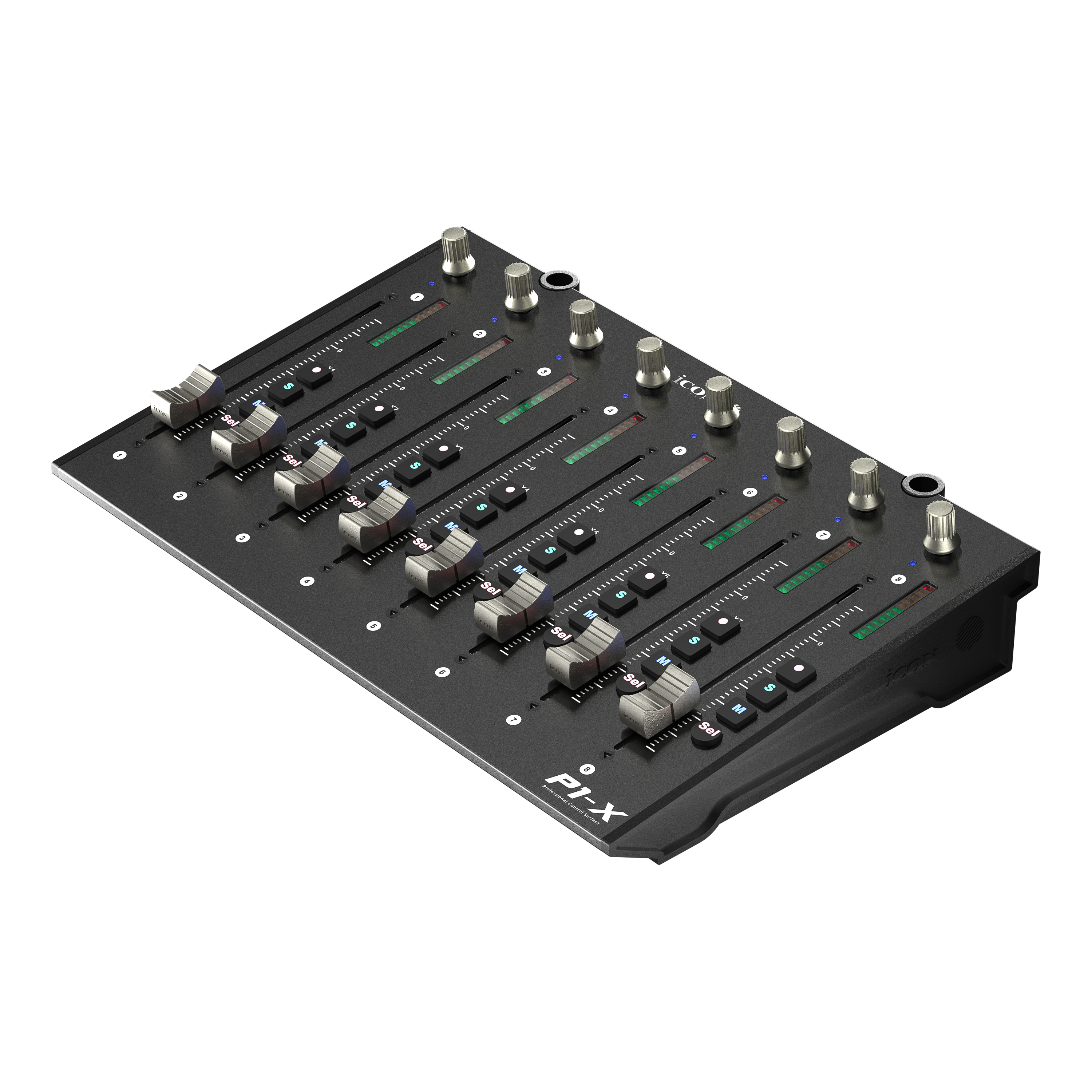 iCON Pro Audio P1-X Extender for P1-M DAW Control Surface with Motorized Faders gallery 2