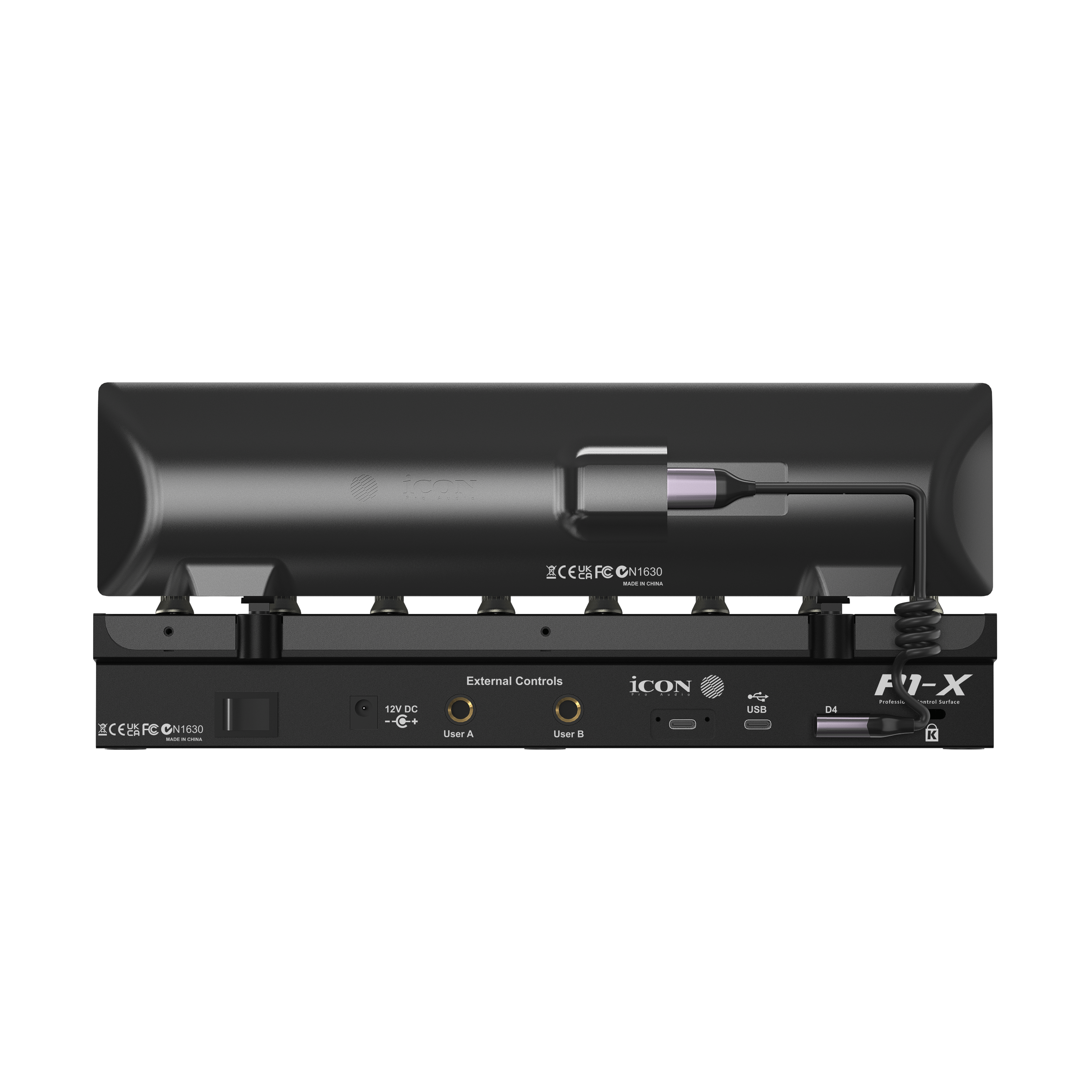 iCON Pro Audio P1-X DAW control surface w/ D4 display bundle gallery 3