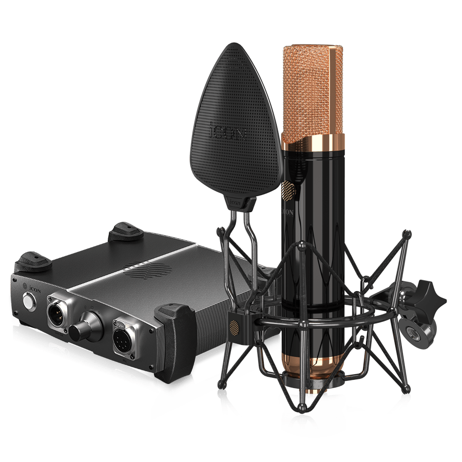 iCON Pro Audio Space 251 Large Diaphragm Tube Condenser Microphone w/ Shock Mount