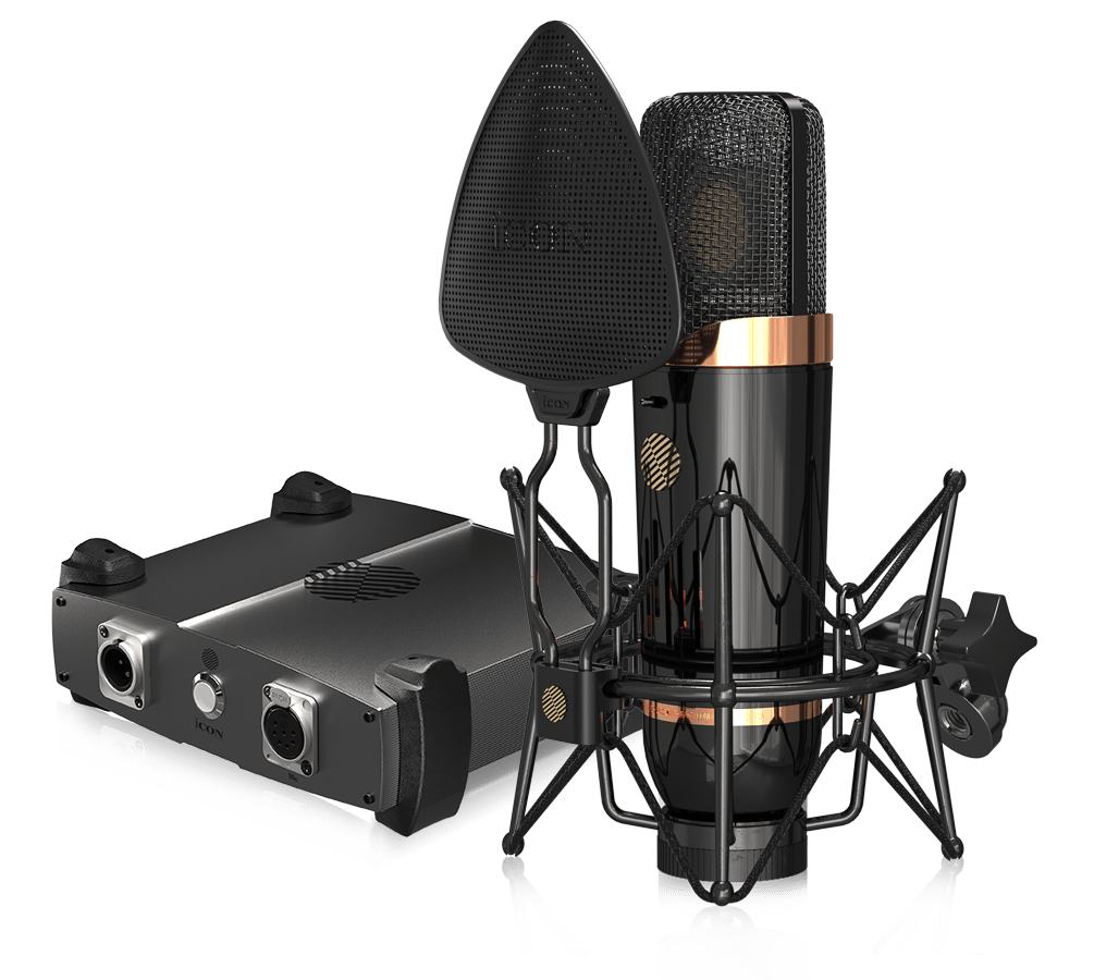 iCON Pro Audio Space 67 Large Diaphragm Tube Condenser Microphone w/ Shock Mount gallery 1