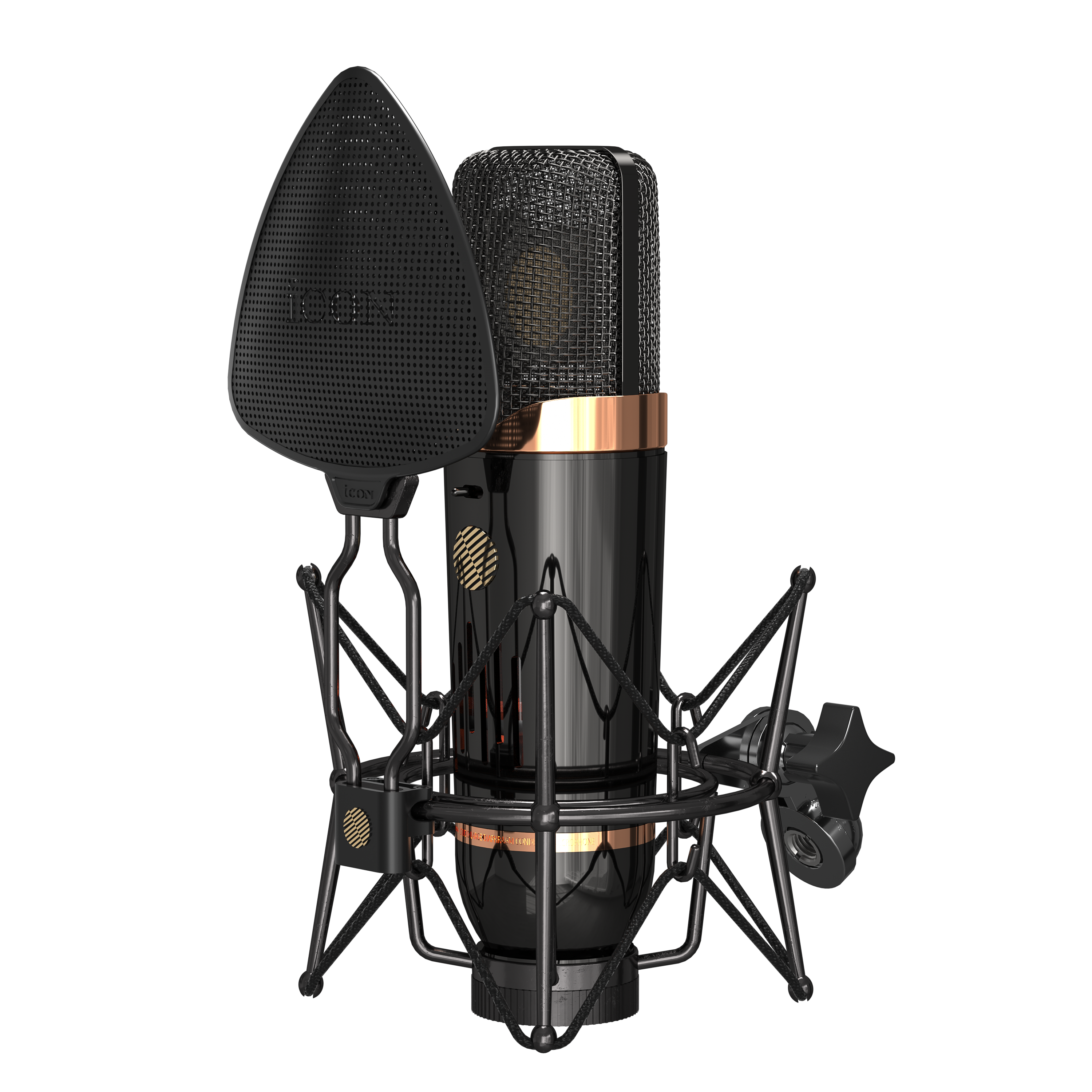 iCON Pro Audio Space 67 Large Diaphragm Tube Condenser Microphone w/ Shock Mount gallery 2