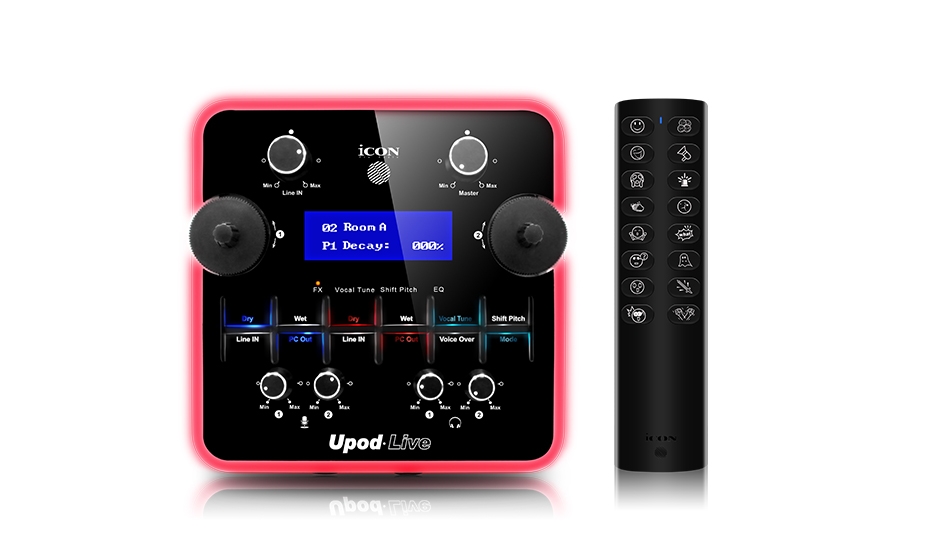 iCON Pro Audio Upod Live - USB Interface with DSP EFX and Remote gallery 5