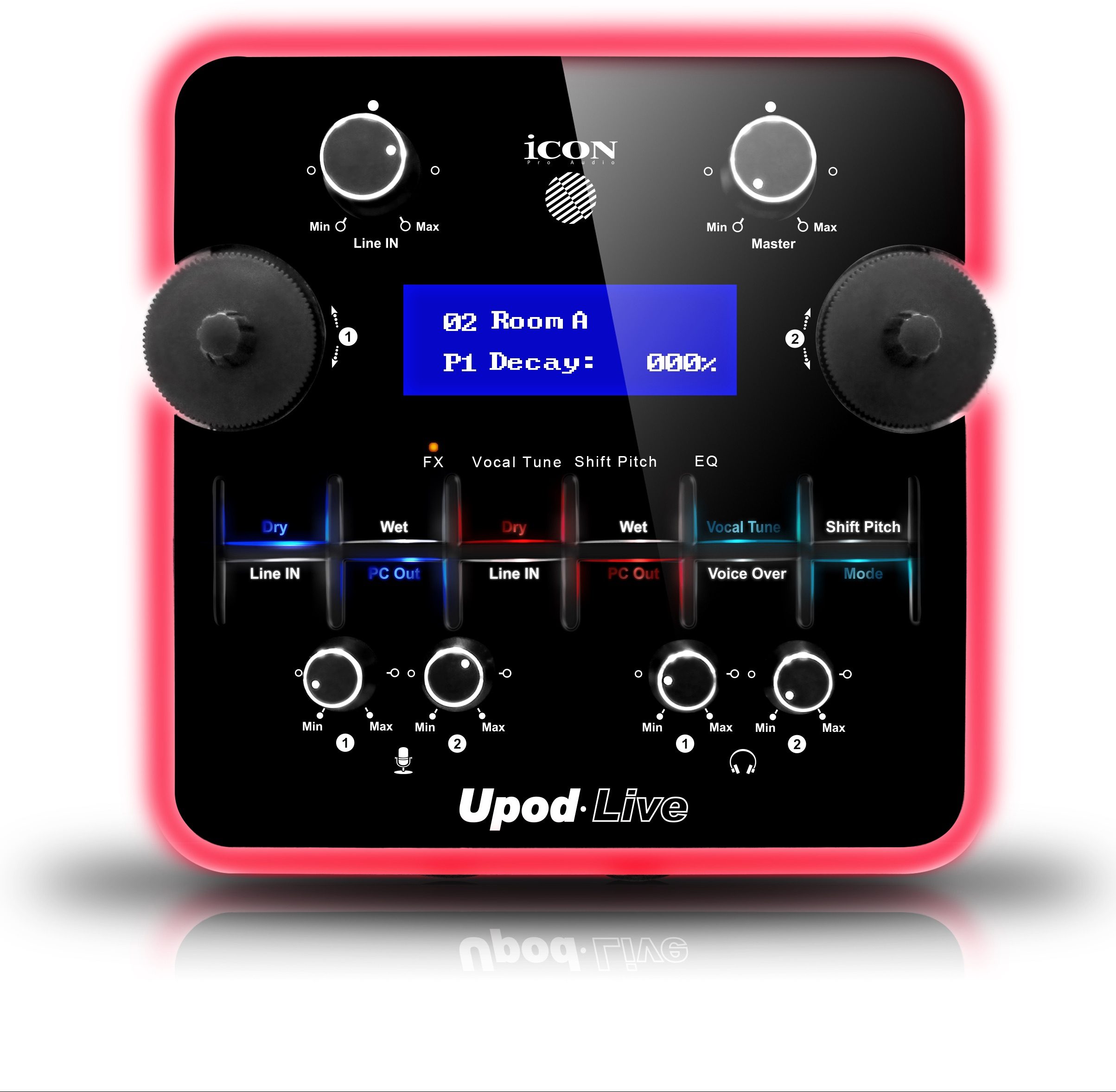 iCON Pro Audio Upod Live - USB Interface with DSP EFX and Remote
