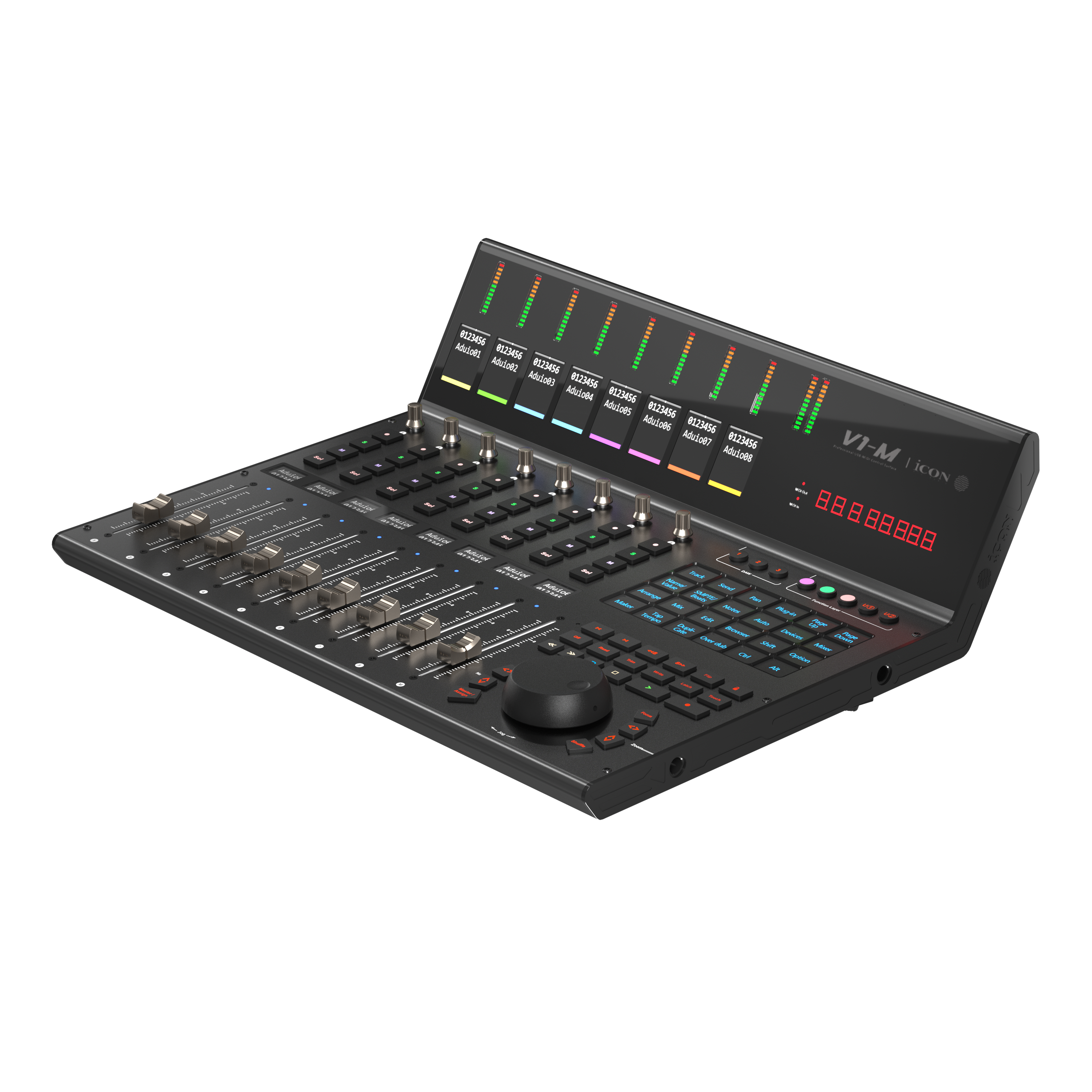 iCON Pro Audio V1-M USB MIDI DAW Control Surface with Motorized Faders gallery 1