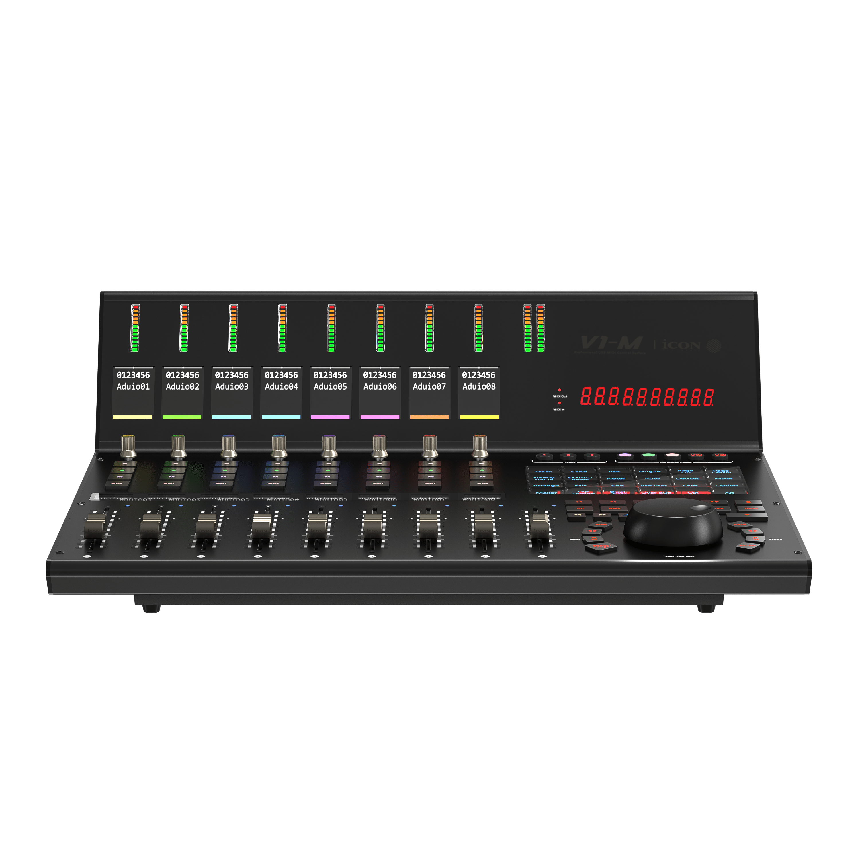 iCON Pro Audio V1-M USB MIDI DAW Control Surface with Motorized Faders gallery 3