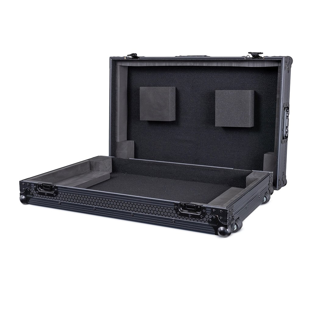 Pitch Black Low Profile Flight Case for XDJ-RX3 w/ Wheels gallery 4