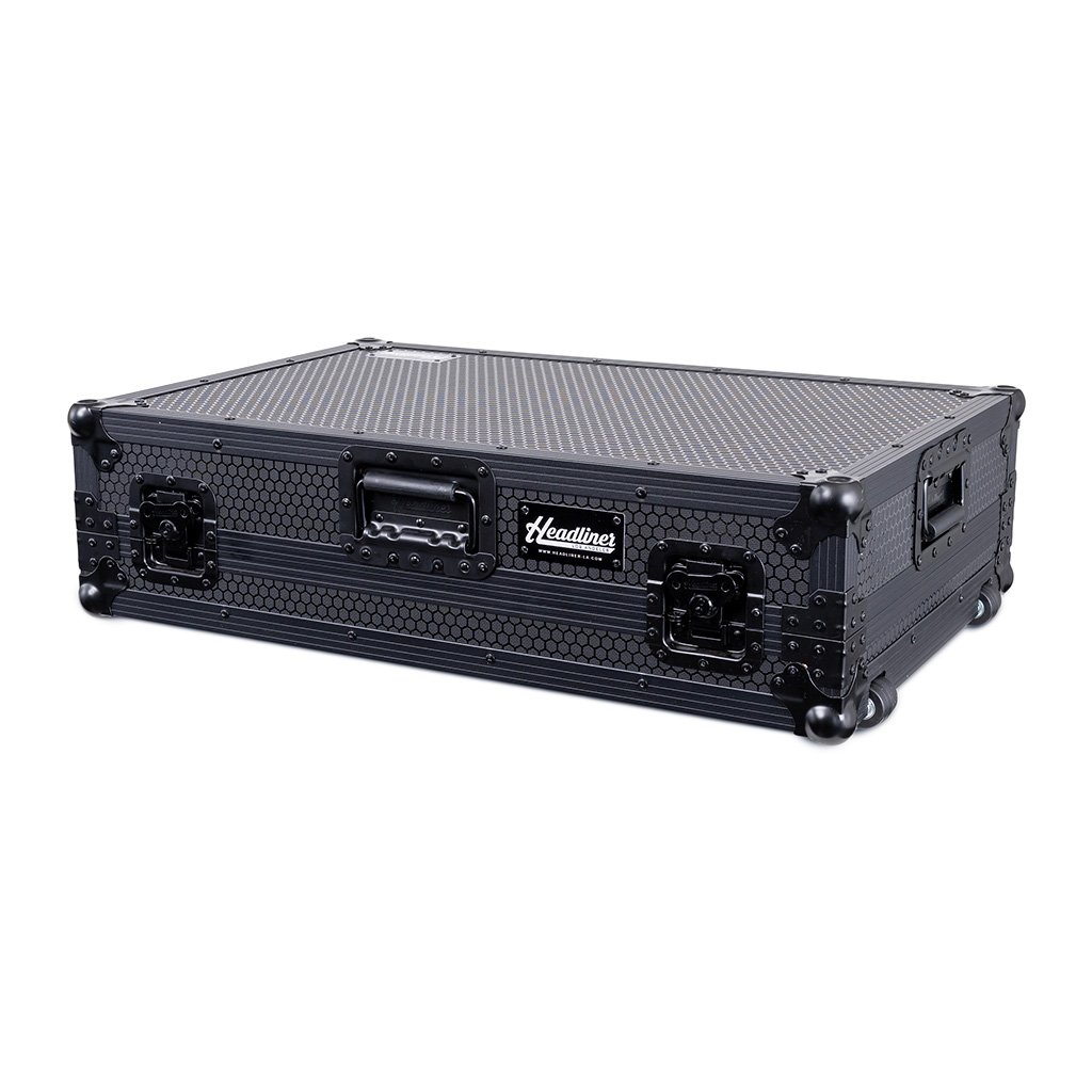 Pitch Black Low Profile Flight Case for XDJ-RX3 w/ Wheels gallery 5