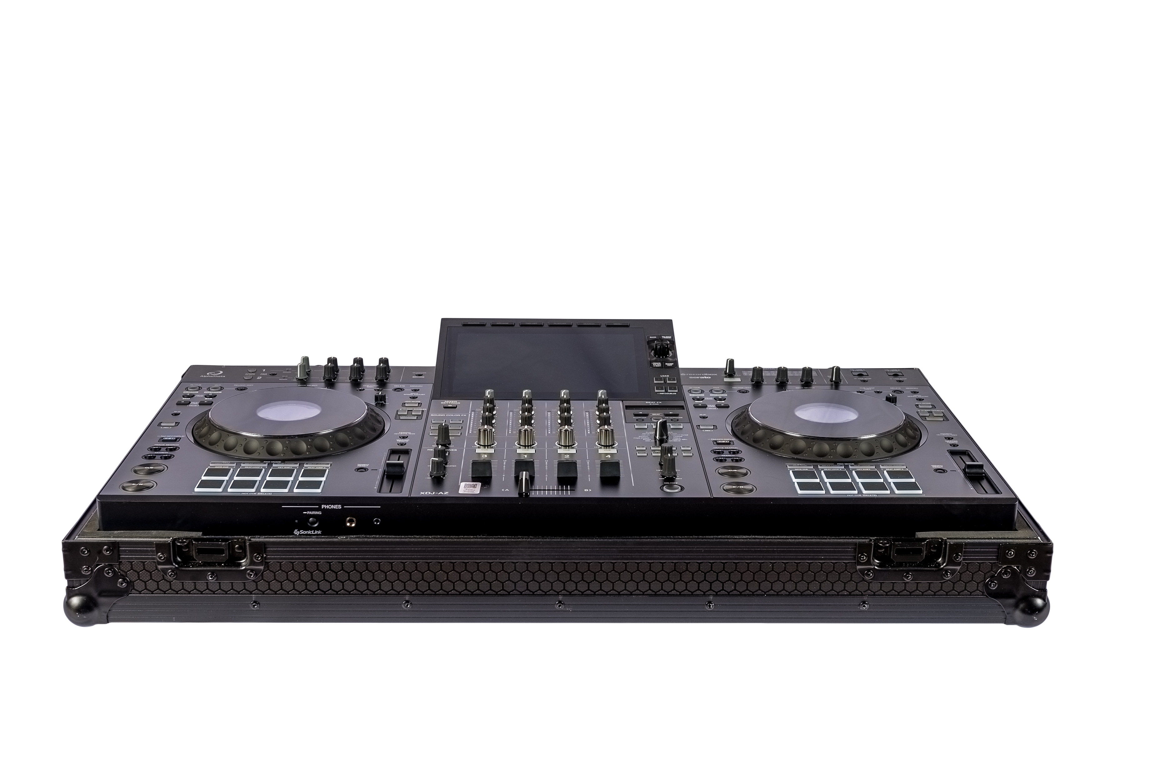 Pitch Black Low Profile Flight Case for XDJ-AZ w/ Wheels gallery 2