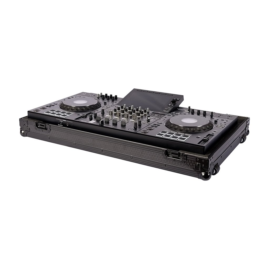 Pitch Black Low Profile Flight Case for XDJ-AZ w/ Wheels
