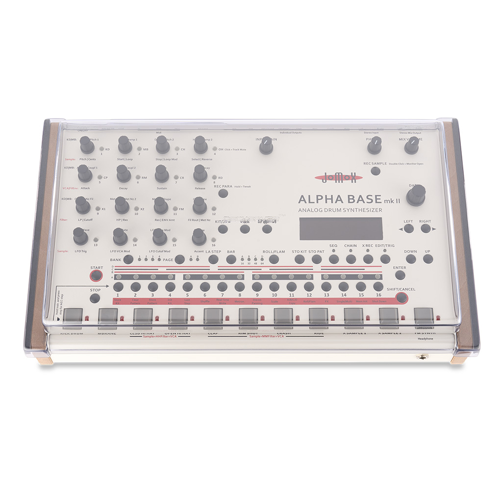 Decksaver Jomox Alphabase Cover Fits MK1, MK2, XBASE999 / 888 gallery 2