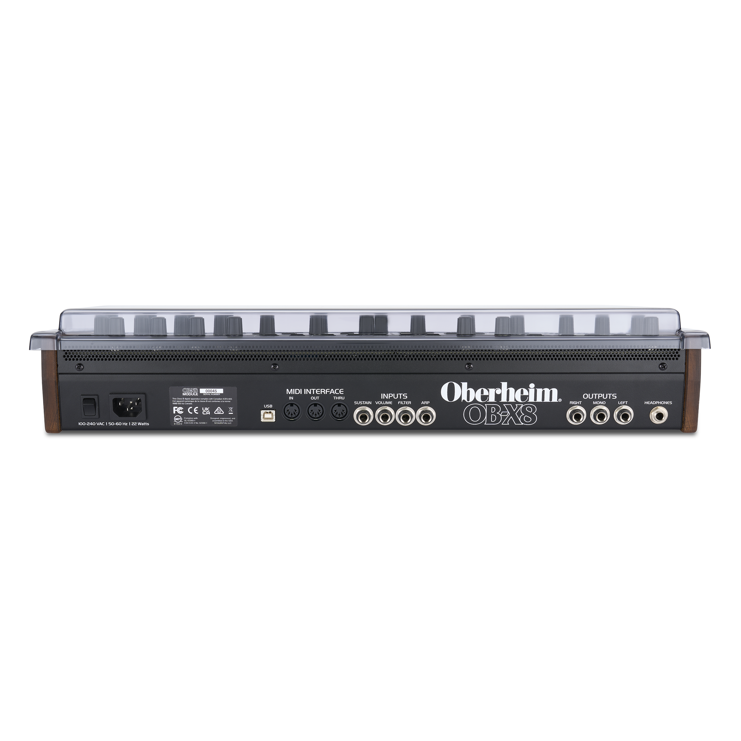 Decksaver Oberheim OB-X8 Desktop Cover (Soft-Fit) gallery 2