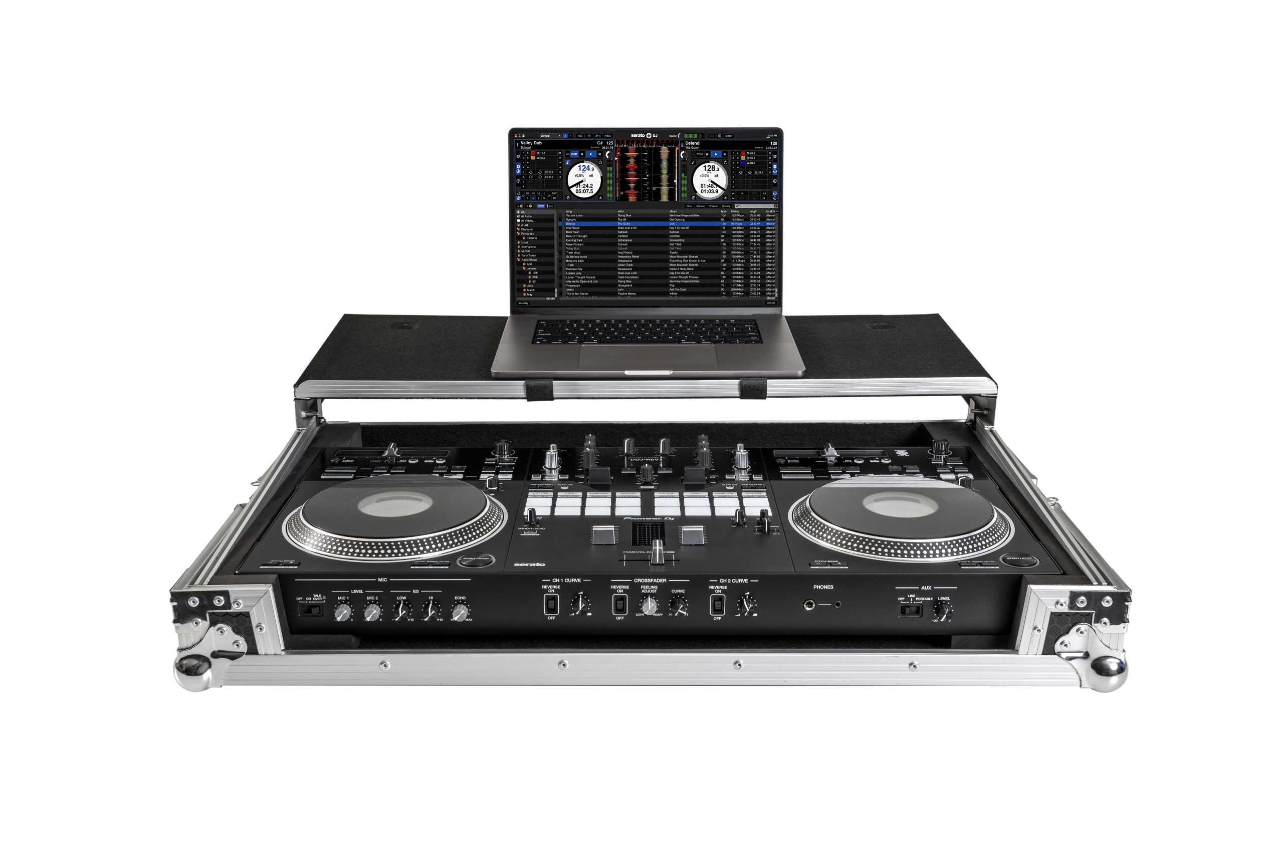 Headliner Flight Case with Laptop Platform for Pioneer DJ DDJ-REV7 gallery 6