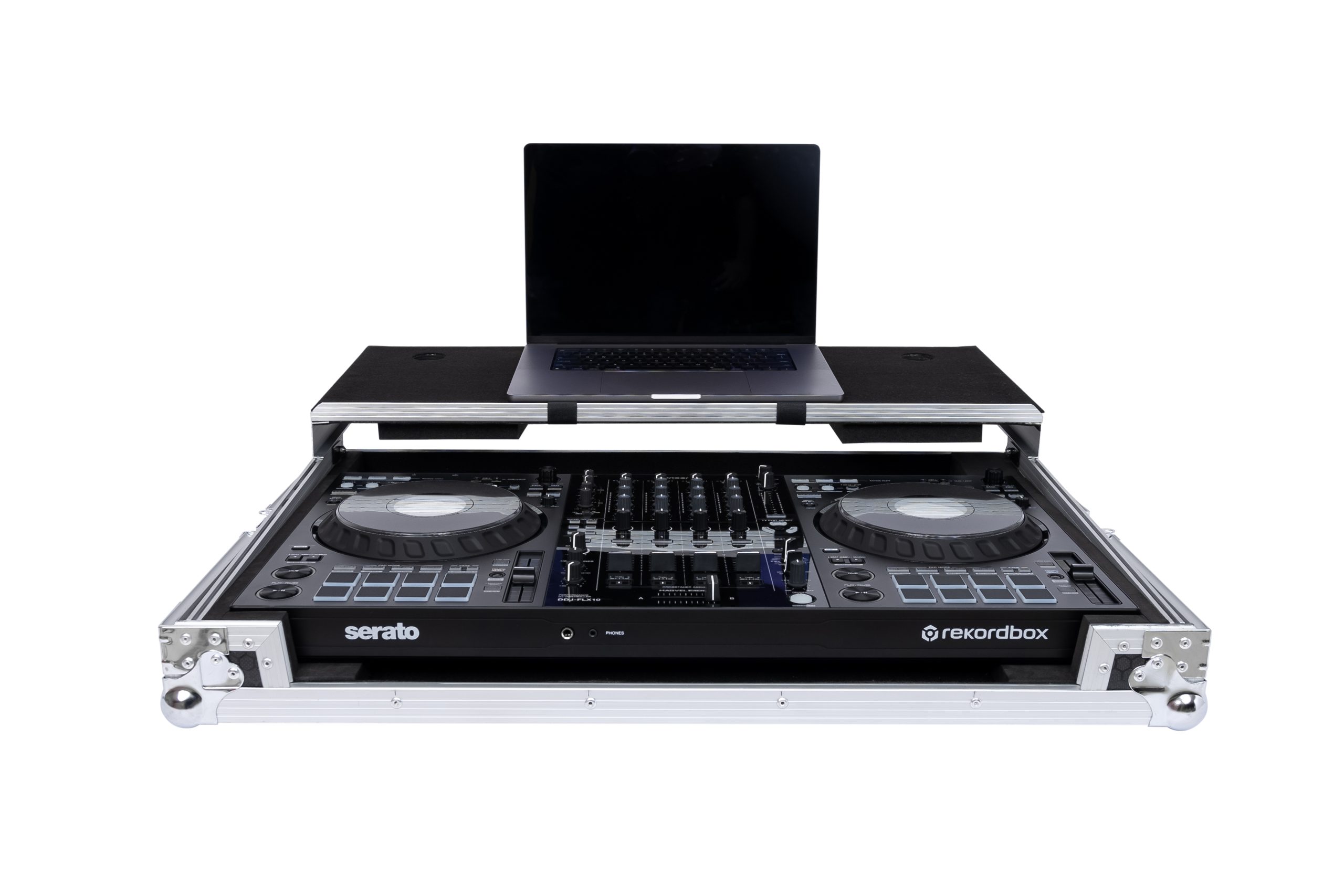 Flight Case for DDJ-FLX10 w/ Laptop Platform