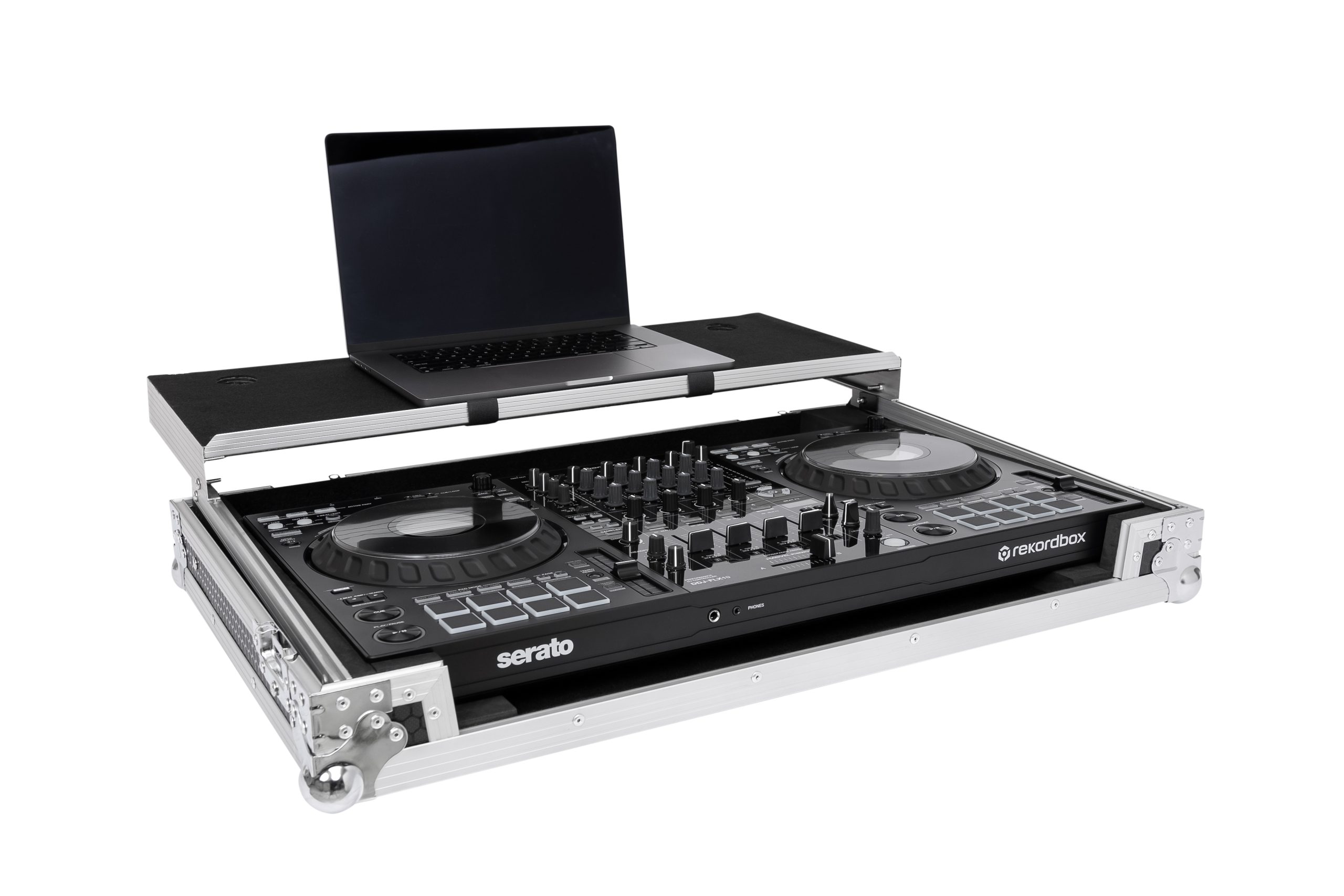 Flight Case for DDJ-FLX10 w/ Laptop Platform & Wheels gallery 2