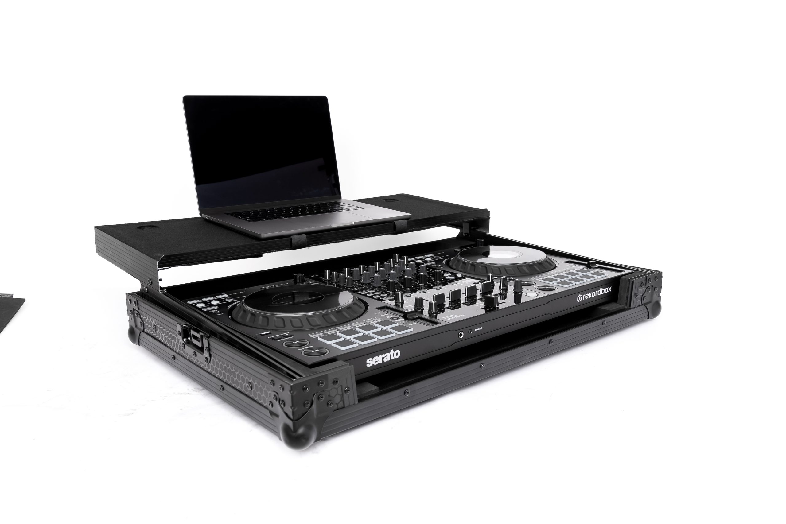 Pitch Black Flight Case for DDJ-FLX10 w/ Laptop Platform gallery 3