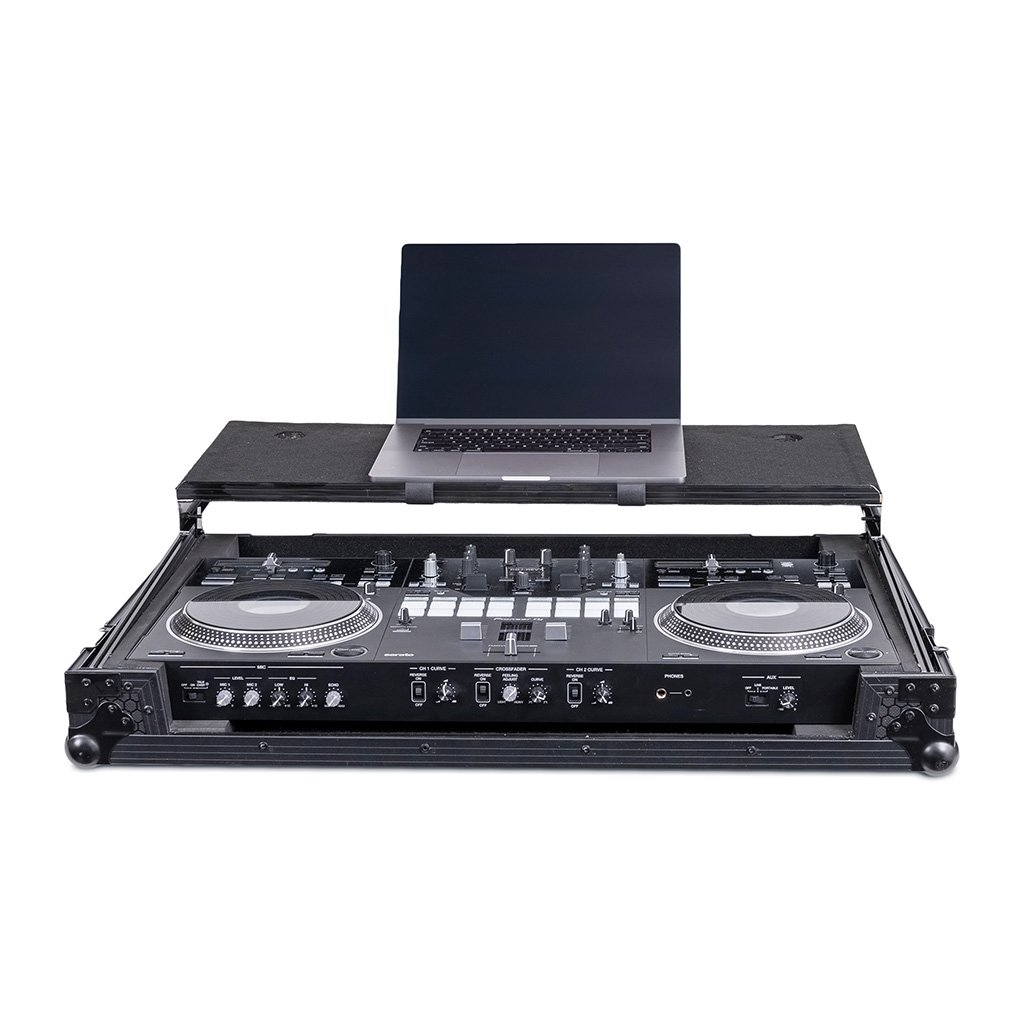 Headliner Pitch Black Flight Case for DDJ-REV7 w/ Laptop Platform & Wheels gallery 2
