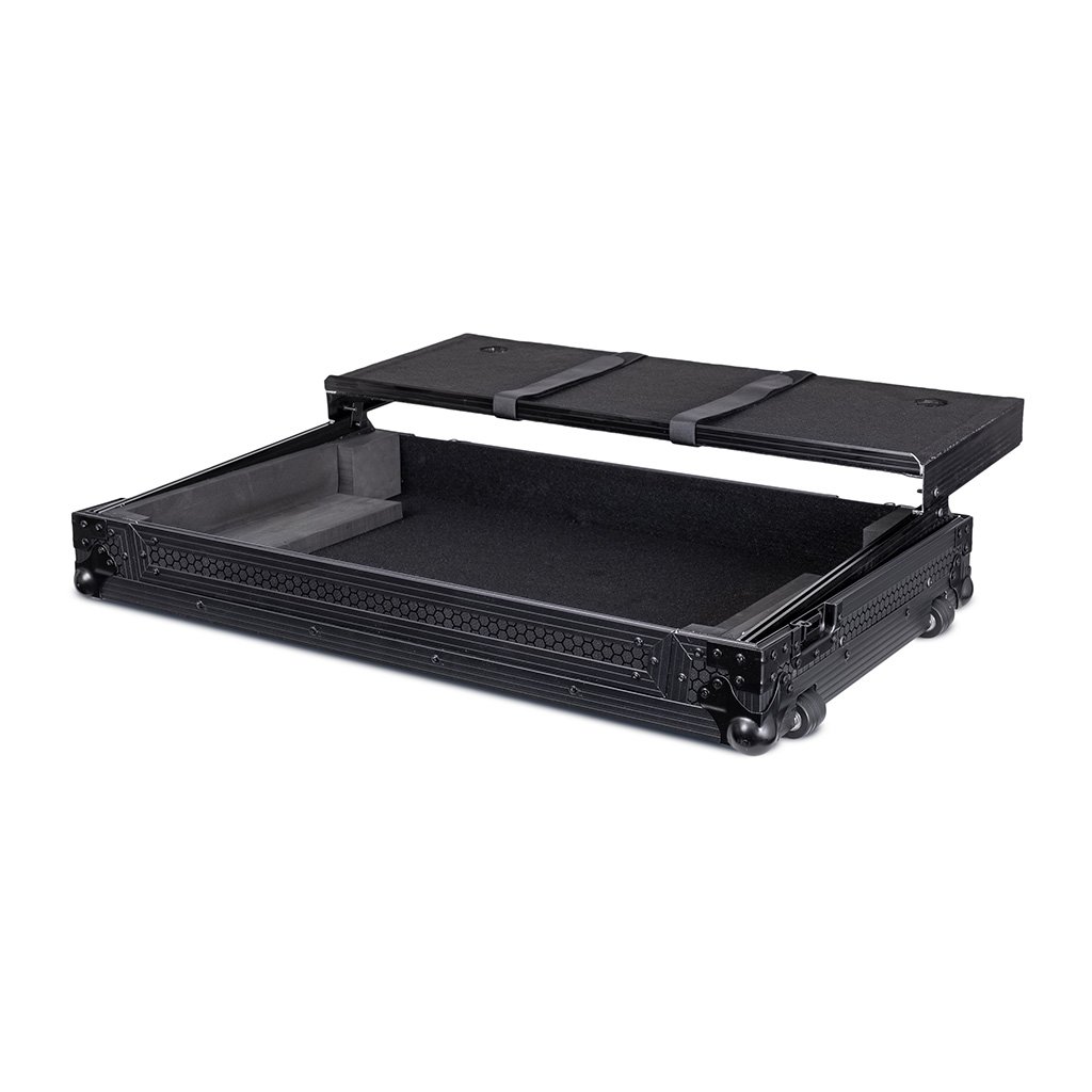 Headliner Pitch Black Flight Case for DDJ-REV7 w/ Laptop Platform & Wheels gallery 4