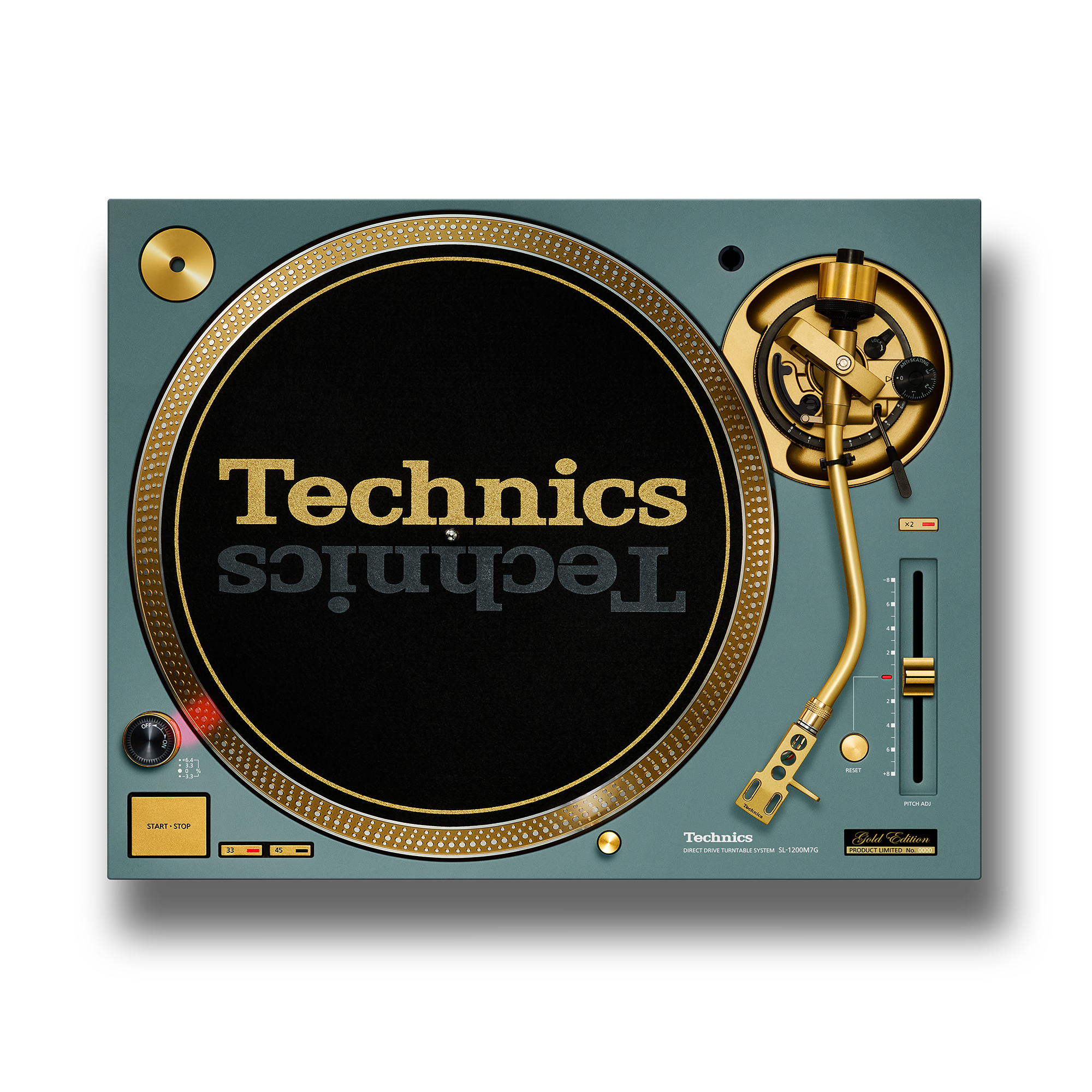 Technics SL-1200M7G 55th Anniversary Limited Edition - Green