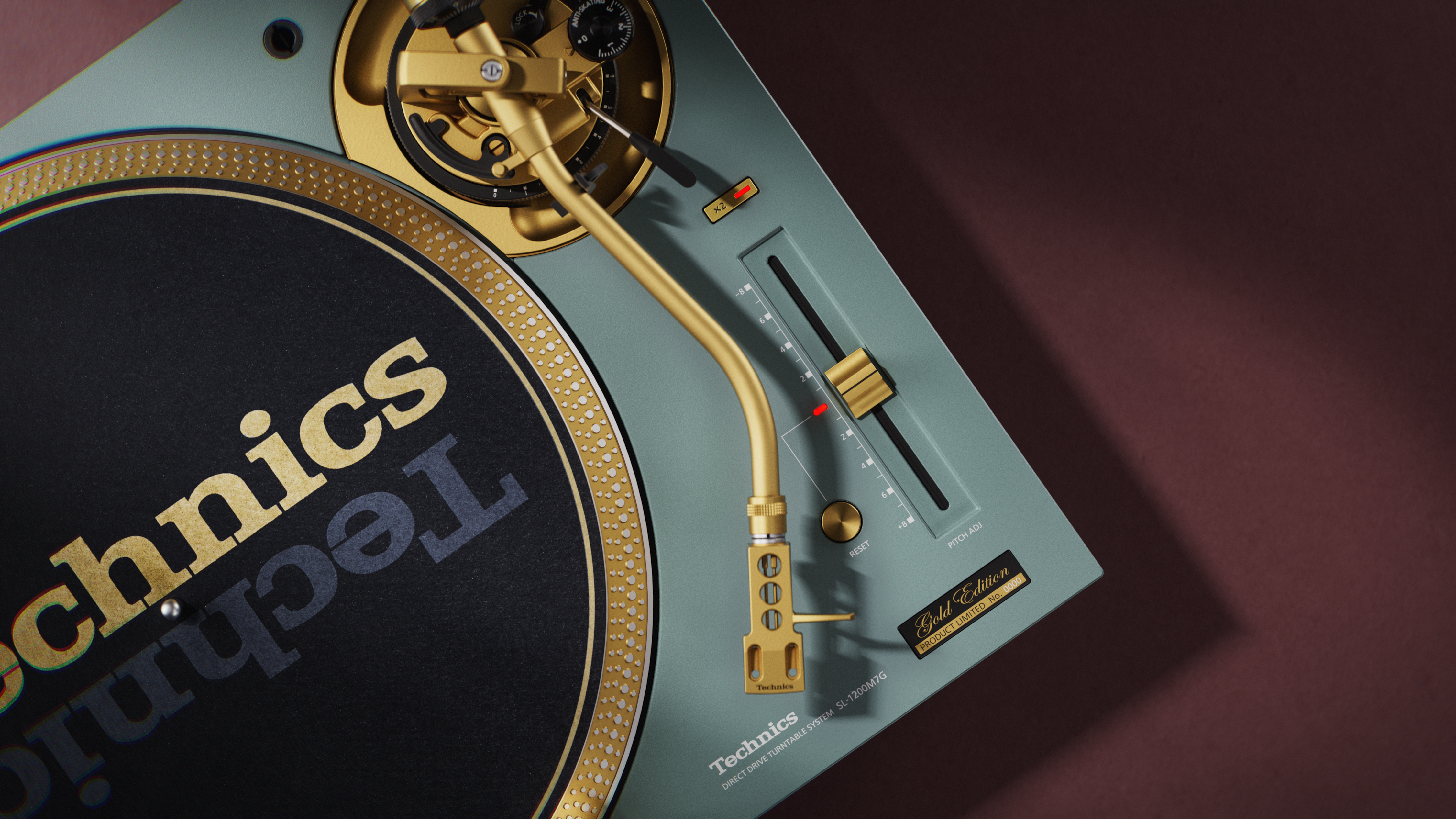 Technics SL-1200M7G 55th Anniversary Limited Edition - Green gallery 2