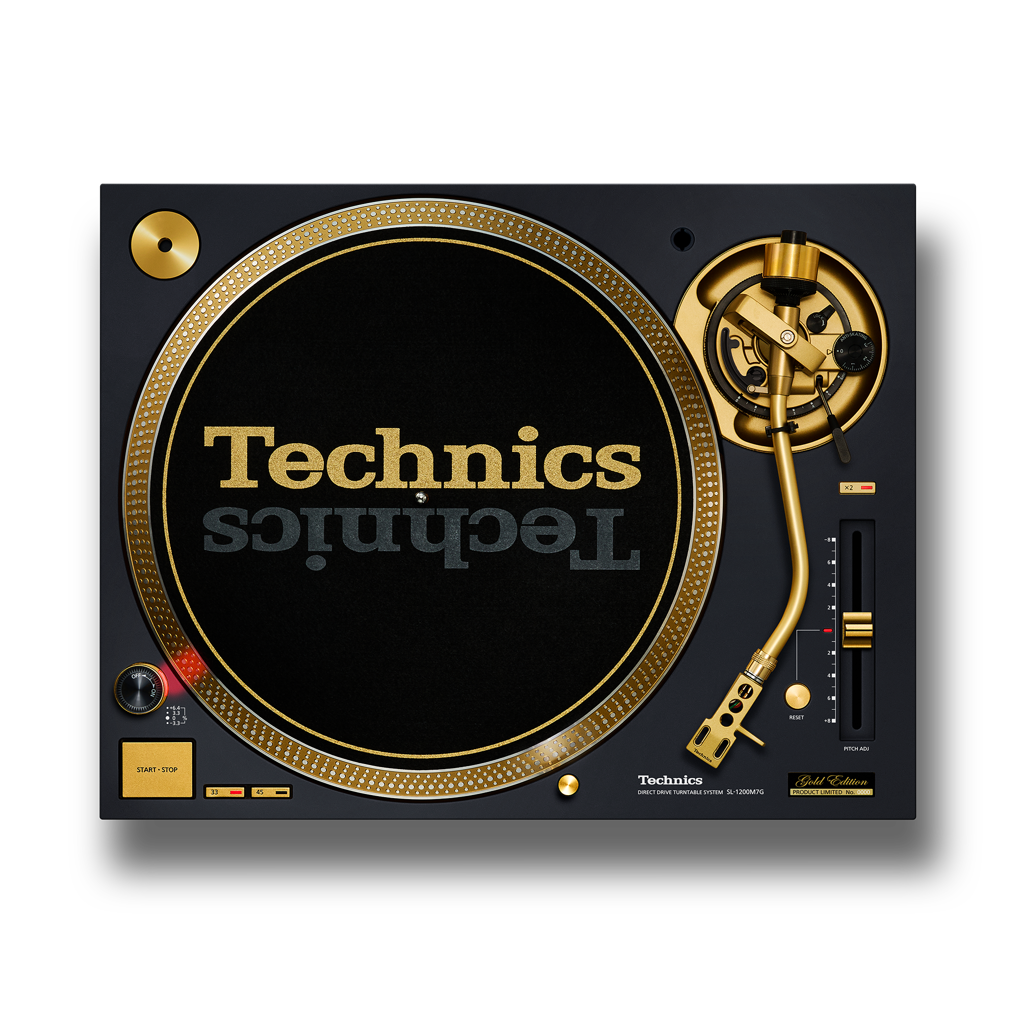 Technics SL-1200M7G 55th Anniversary Limited Edition - Black