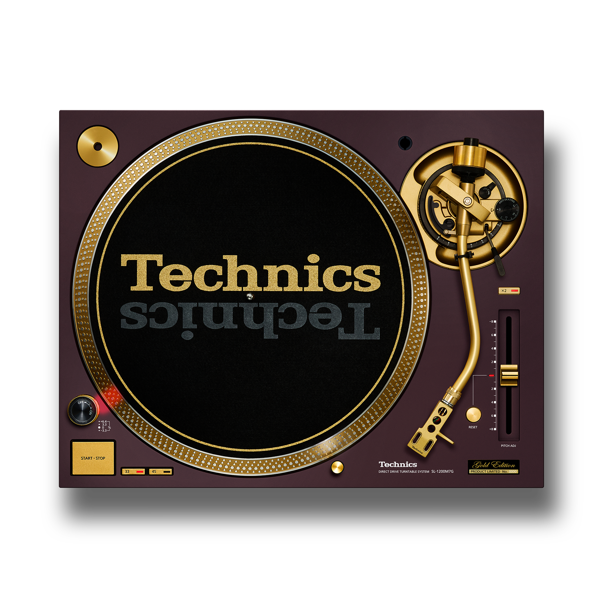 Technics SL-1200M7G 55th Anniversary Limited Edition - Red