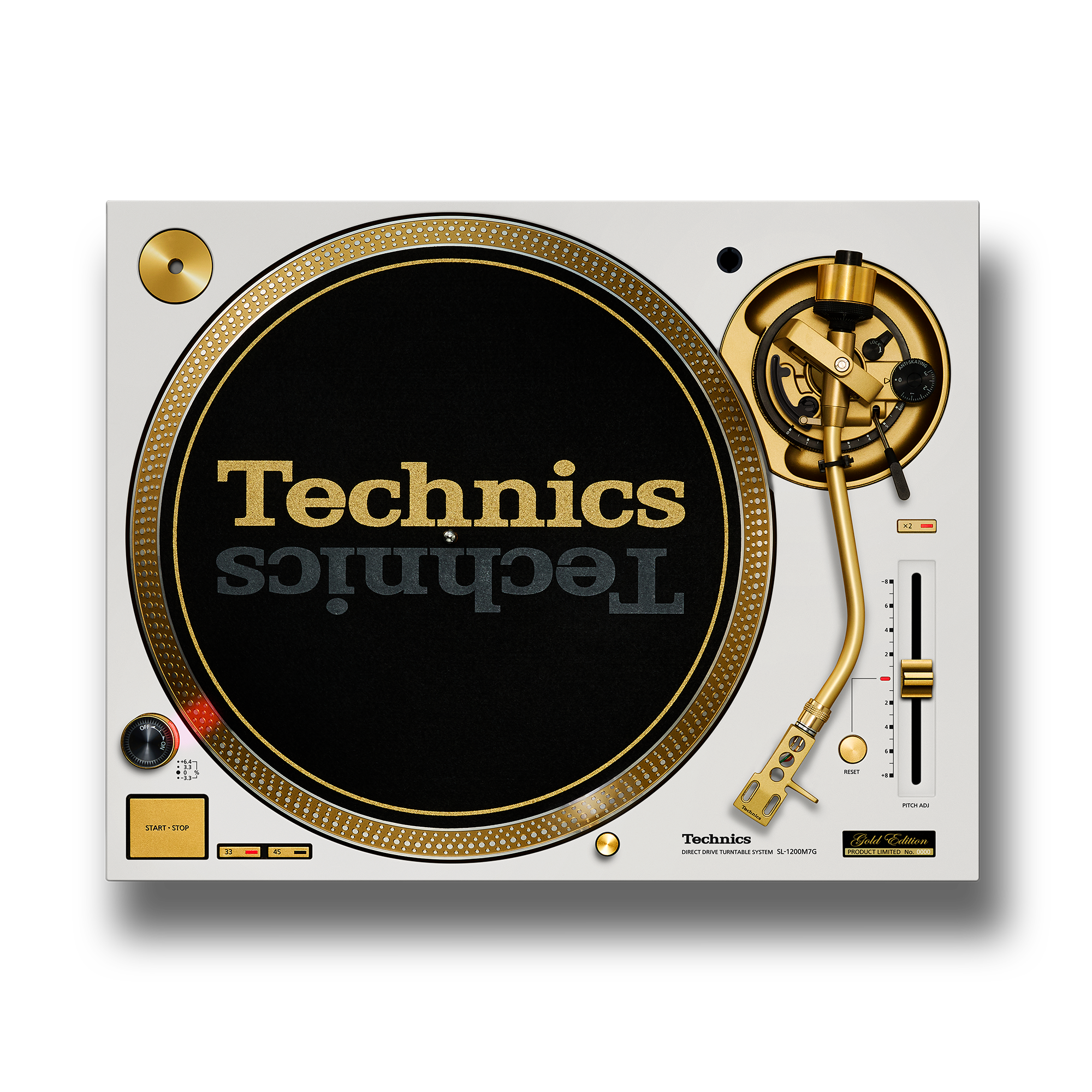 Technics SL-1200M7G 55th Anniversary Limited Edition - White