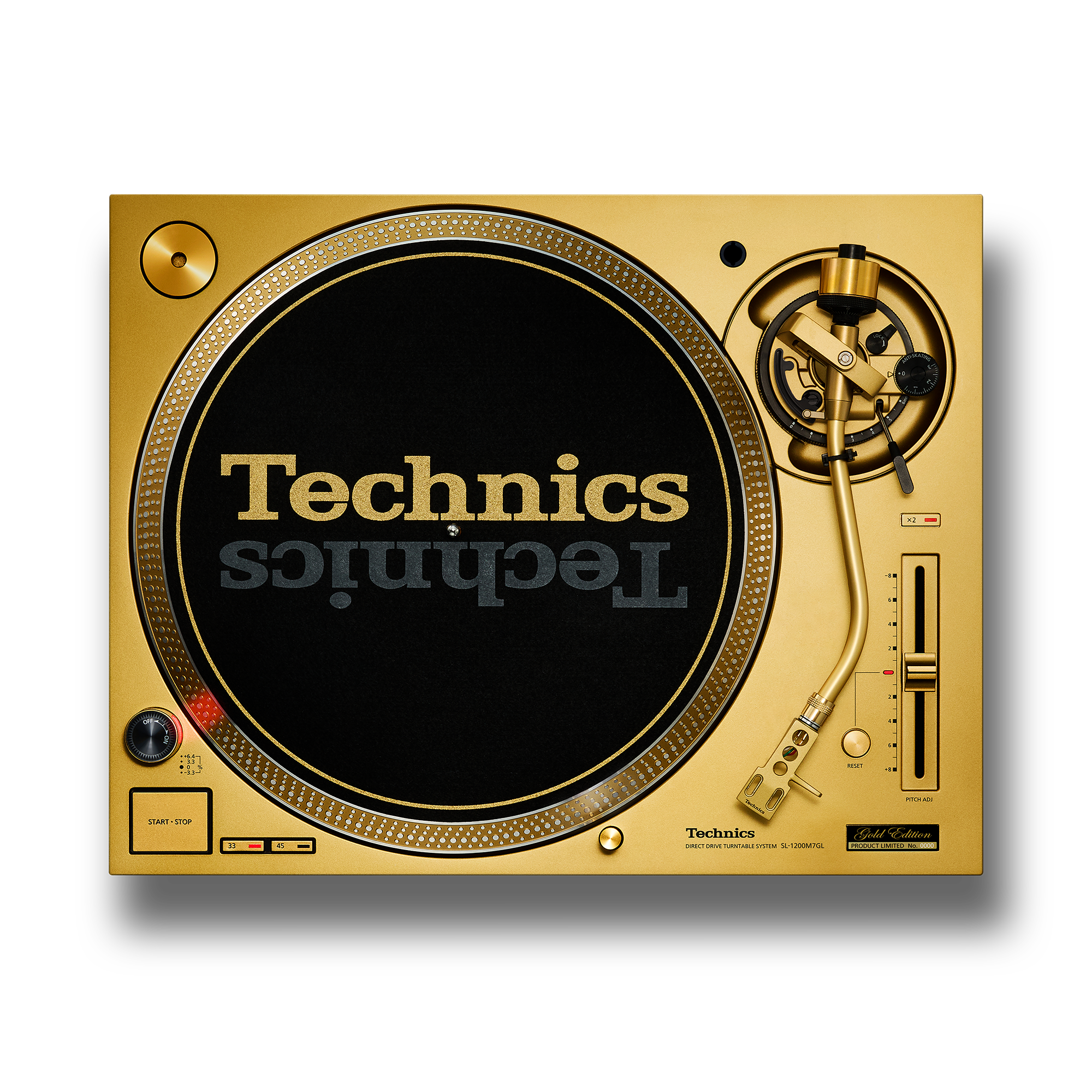 Technics SL-1200M7G 55th Anniversary Limited Edition - Gold