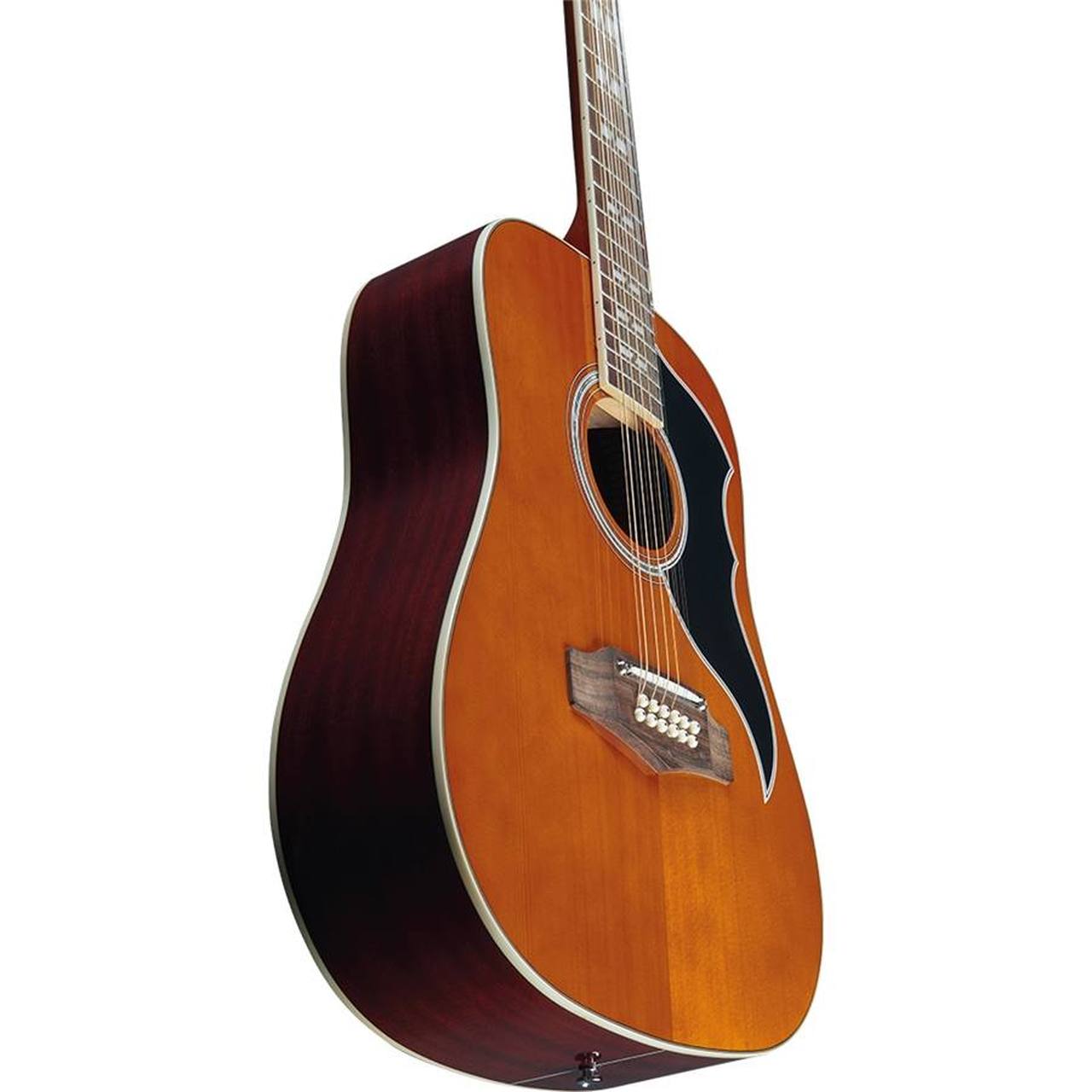 Eko Ranger XII VR EQ 12-String Dreadnought Acoustic-Electric Guitar – Natural Top Stained gallery 1