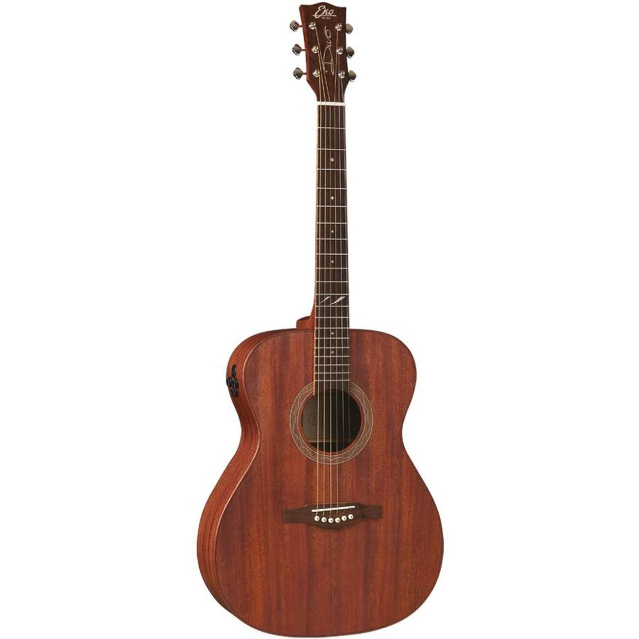 Eko DUO A200e Auditorium Acoustic-Electric Guitar – Natural