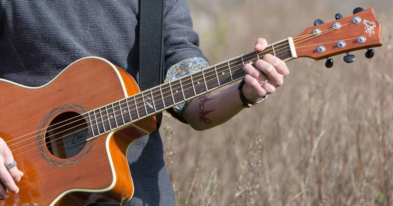 Eko DUO A200e Auditorium Acoustic-Electric Guitar – Natural gallery 7