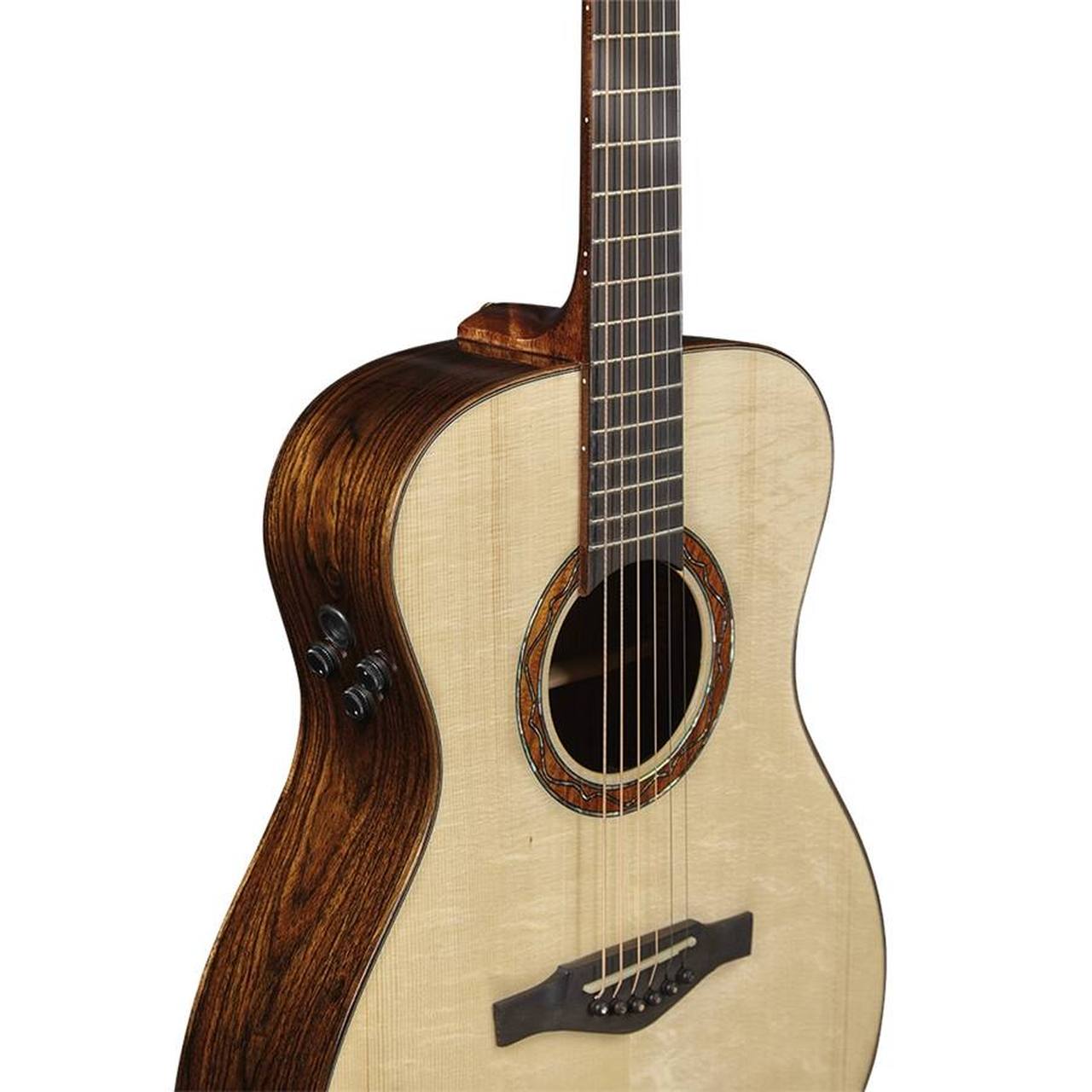Eko WOW A800e SB LTD All-Solid Auditorium Acoustic-Electric Guitar – Spruce / Bocote (Limited Edition) gallery 3