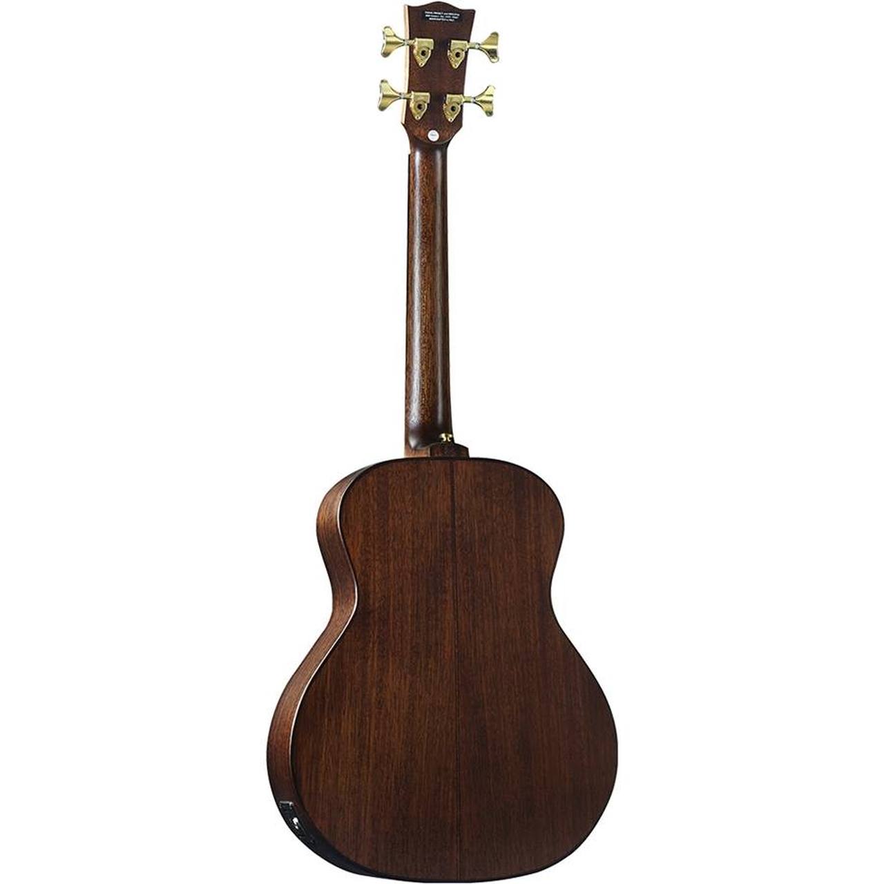 Eko Marco Polo B500e MM All-Solid Travel Acoustic-Electric Bass – Mahogany gallery 1