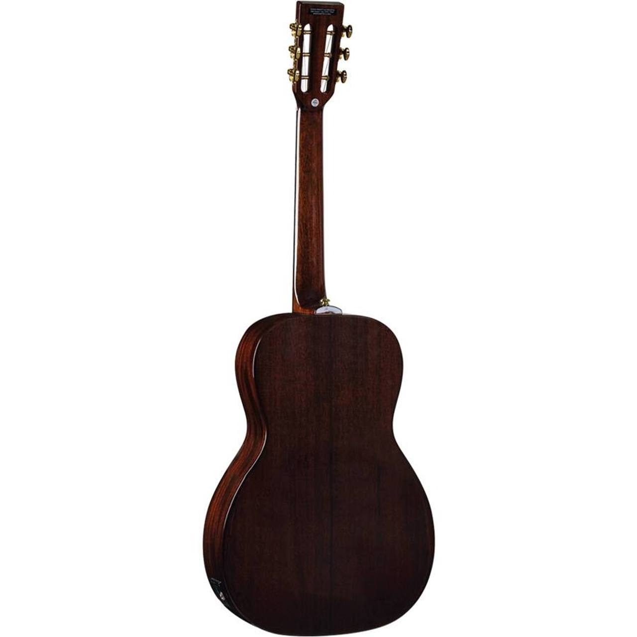 Eko Marco Polo P500e SM All-Solid Travel Acoustic-Electric Guitar – Spruce / Mahogany gallery 1