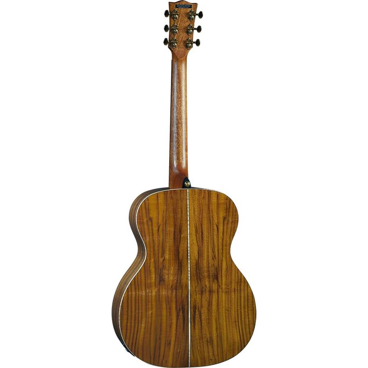 Eko ALPS J450E Grand Auditorium Acoustic-Electric Guitar – Solid Italian Red Spruce / 3-Layer Koa gallery 2